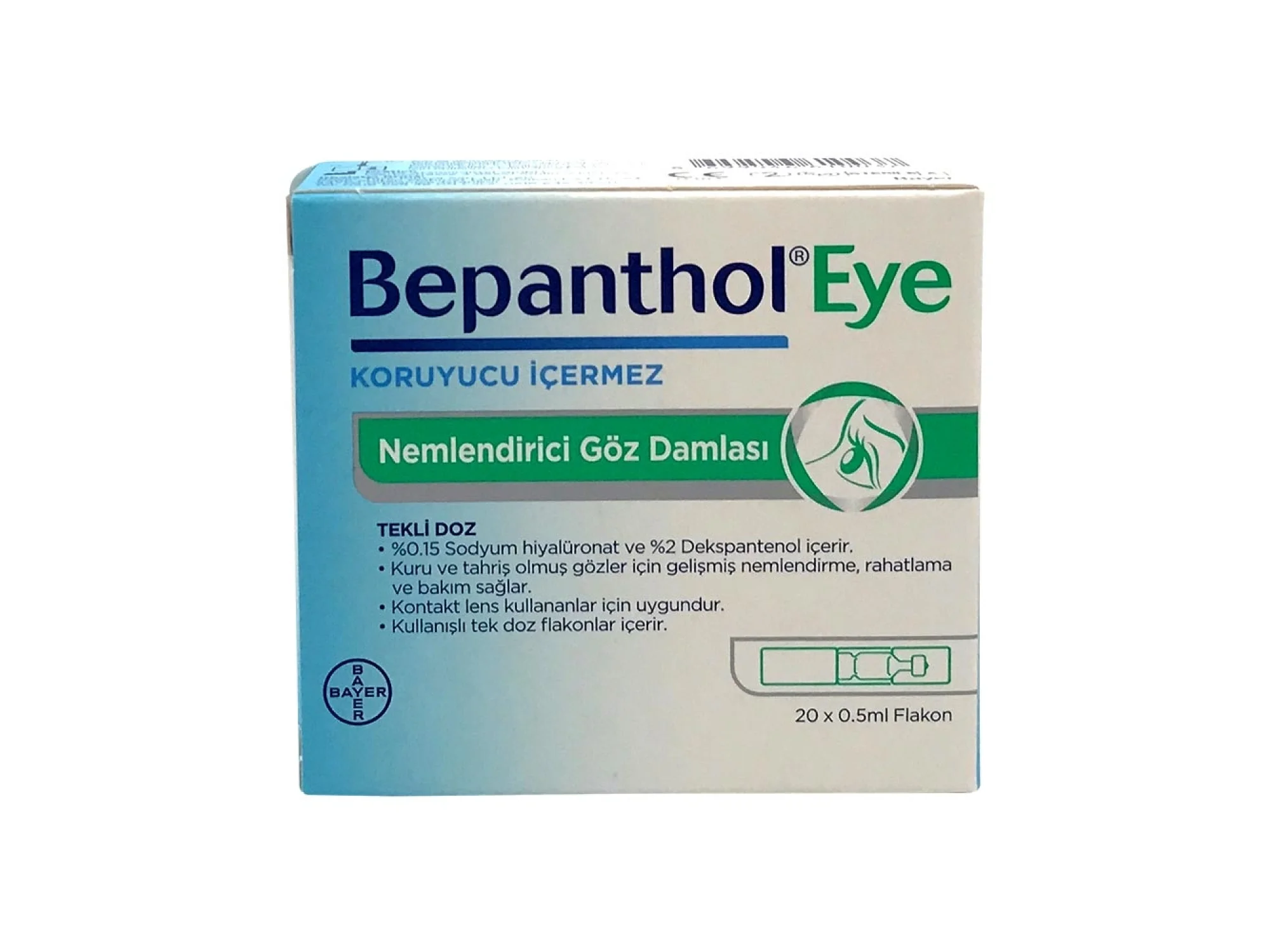 Bepanthol Eye Göz Damlası 0,5 ml x 20 Flakon