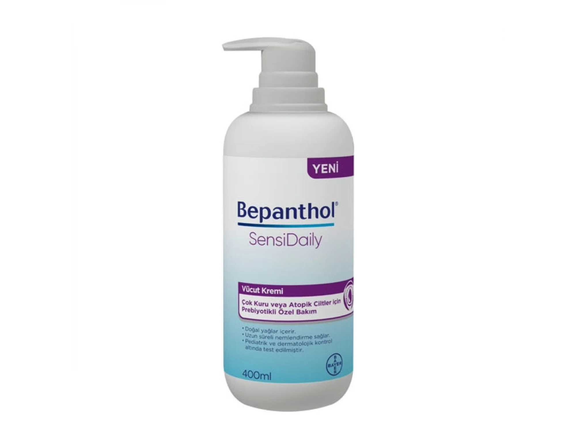 Bepanthol Sensidaily Pompalı Vücut Kremi 400 ml