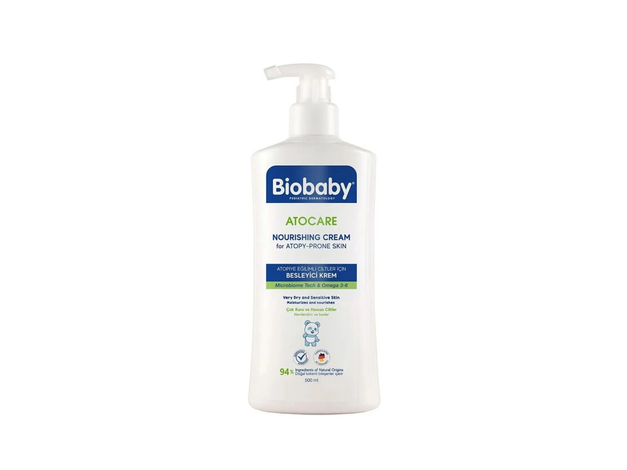 Biobaby Atocare Besleyici Krem 500 ml