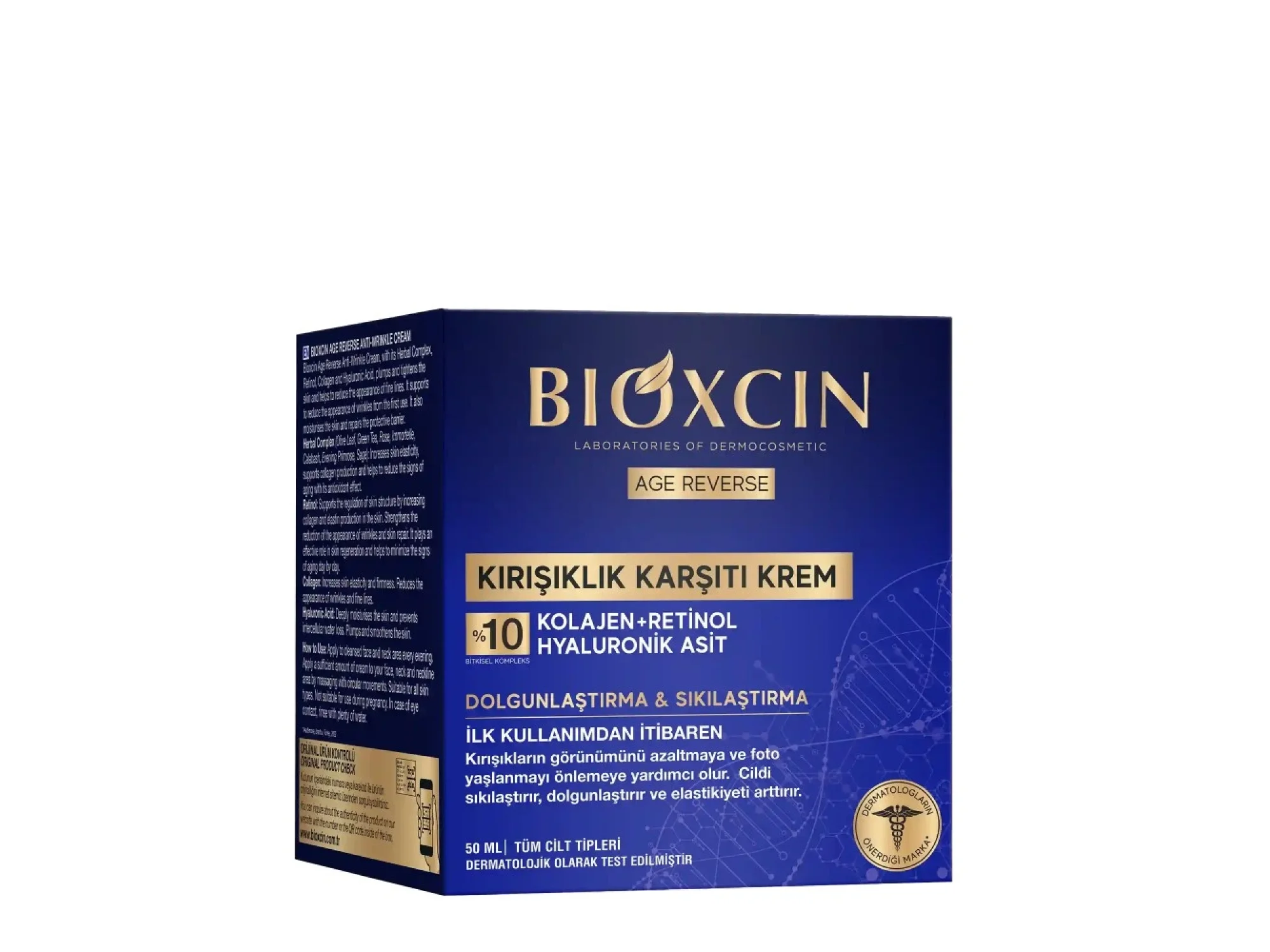 Bioxcin Age Reverse Kırışıklık Karşıtı Krem 50 ml