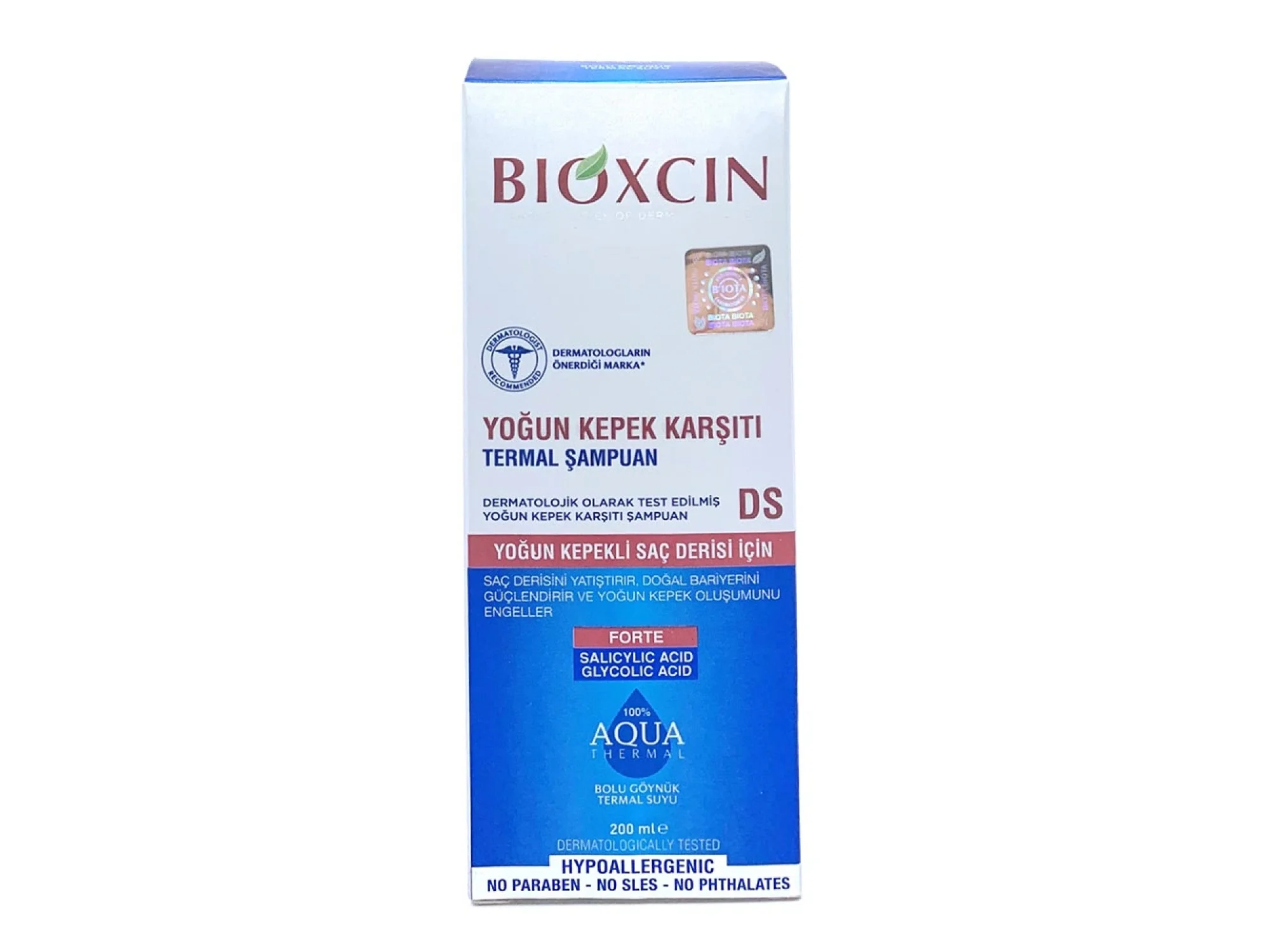 Bioxcin Aquathermal DS Yoğun Kepek Şampuan 200 ml