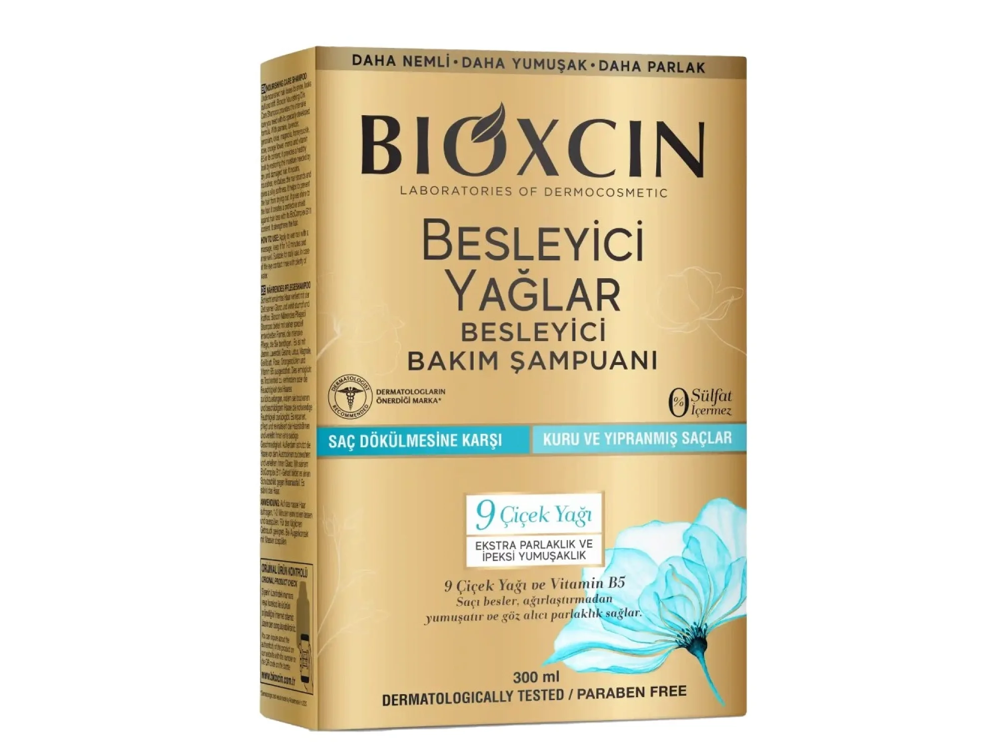 Bioxcin Besleyici Yağlar Şampuan 300 ml