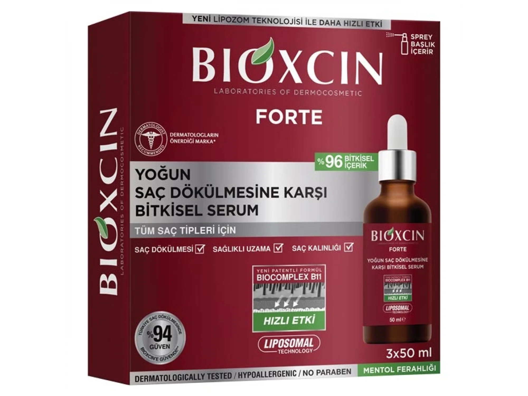 Bioxcin Fort Serum 50 ml 3lü
