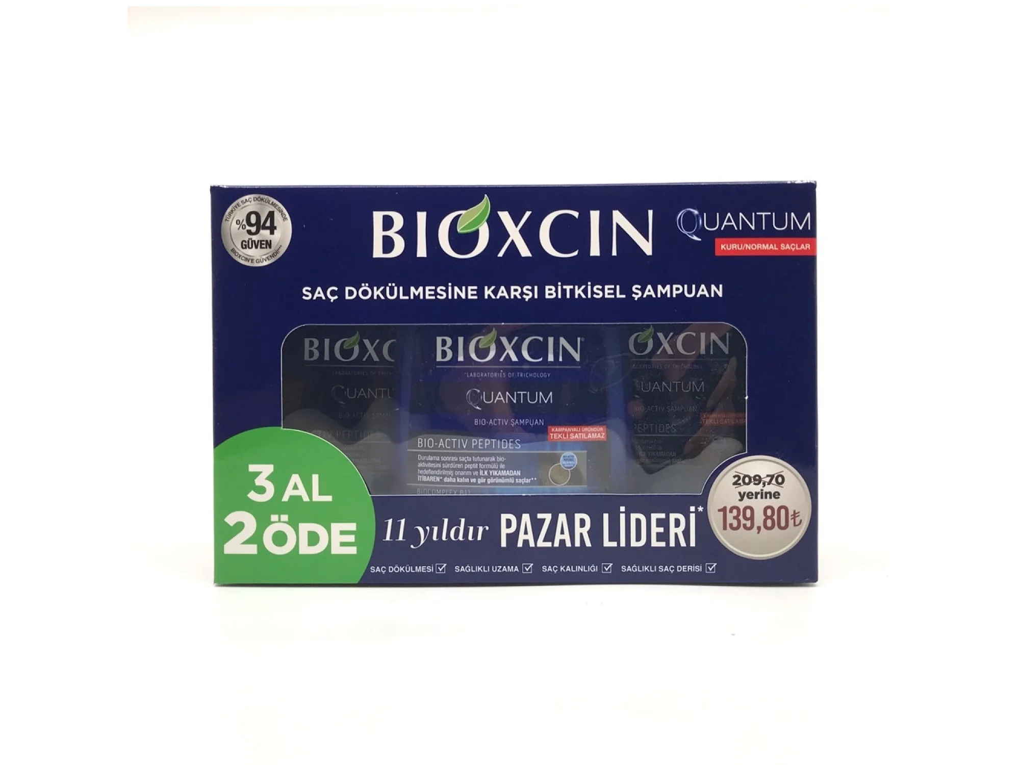 Bioxcin Quantum Kuru/Normal 3 Al 2 Öde