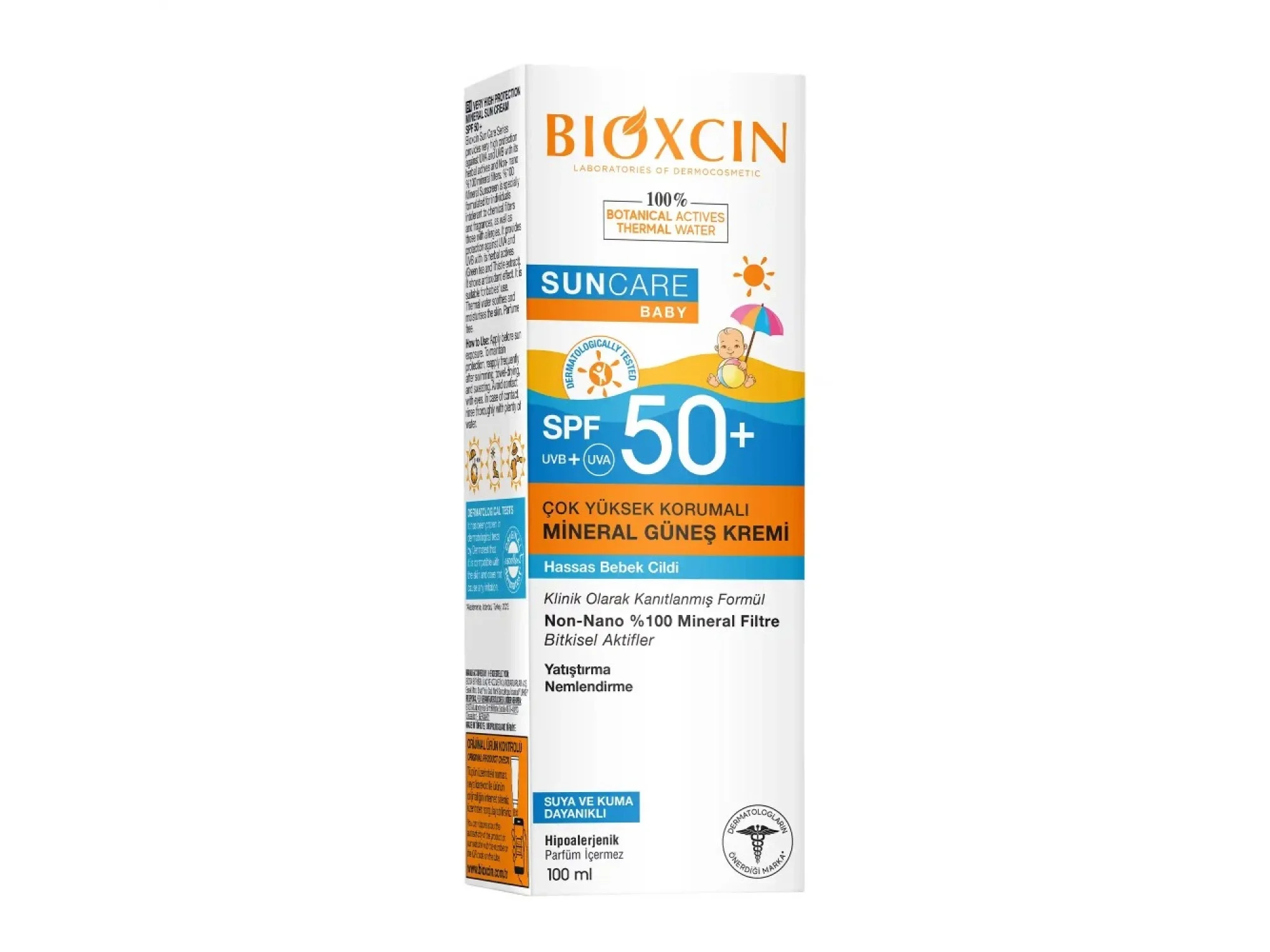 Bioxcin Sun Care Baby Minarel Güneş Kremi SPF15 100 ml