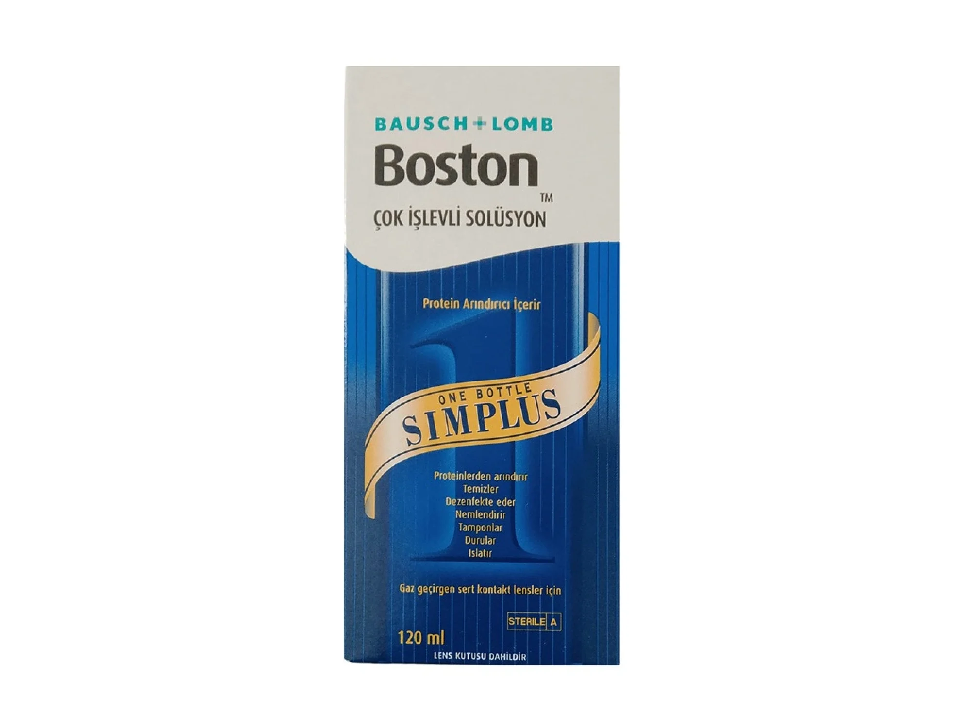Boston Simplus Lens Solüsyonu 120 ml