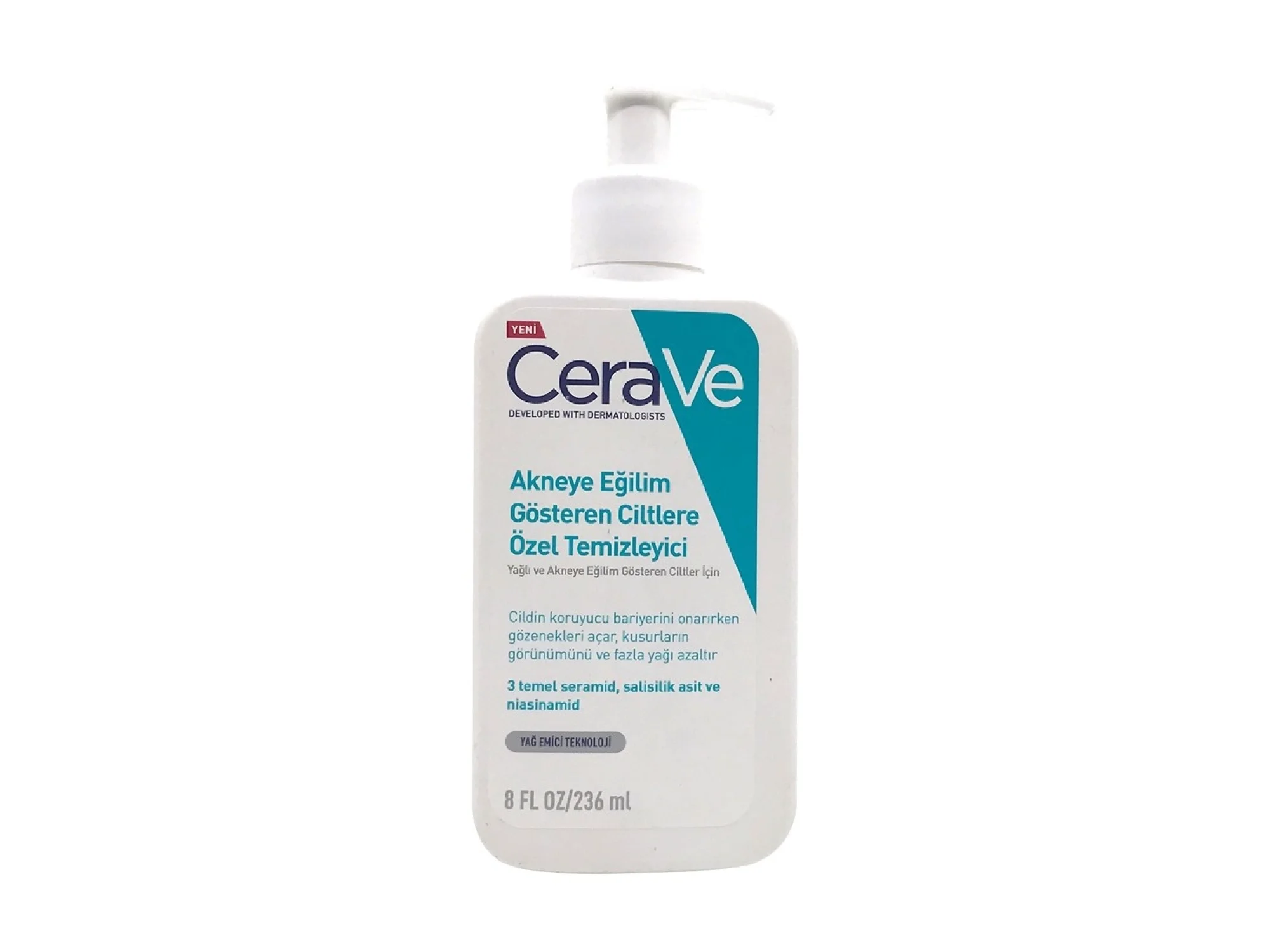 Cerave Akneye Eğilimli Ciltler İçin Özel Temizleyici 236 ml