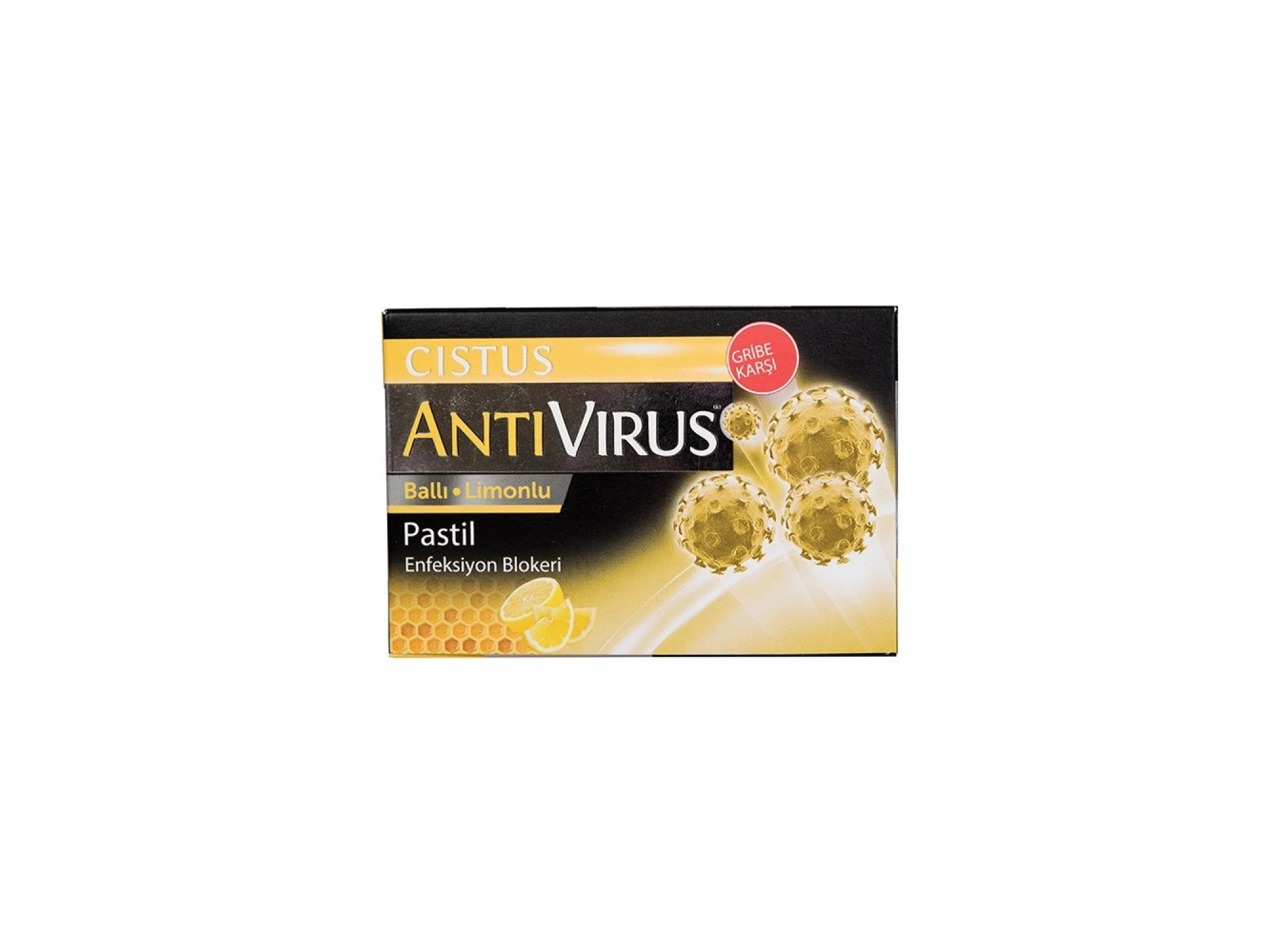 Cistus Antivirus Ballı Limonlu Pastil 10 Adet