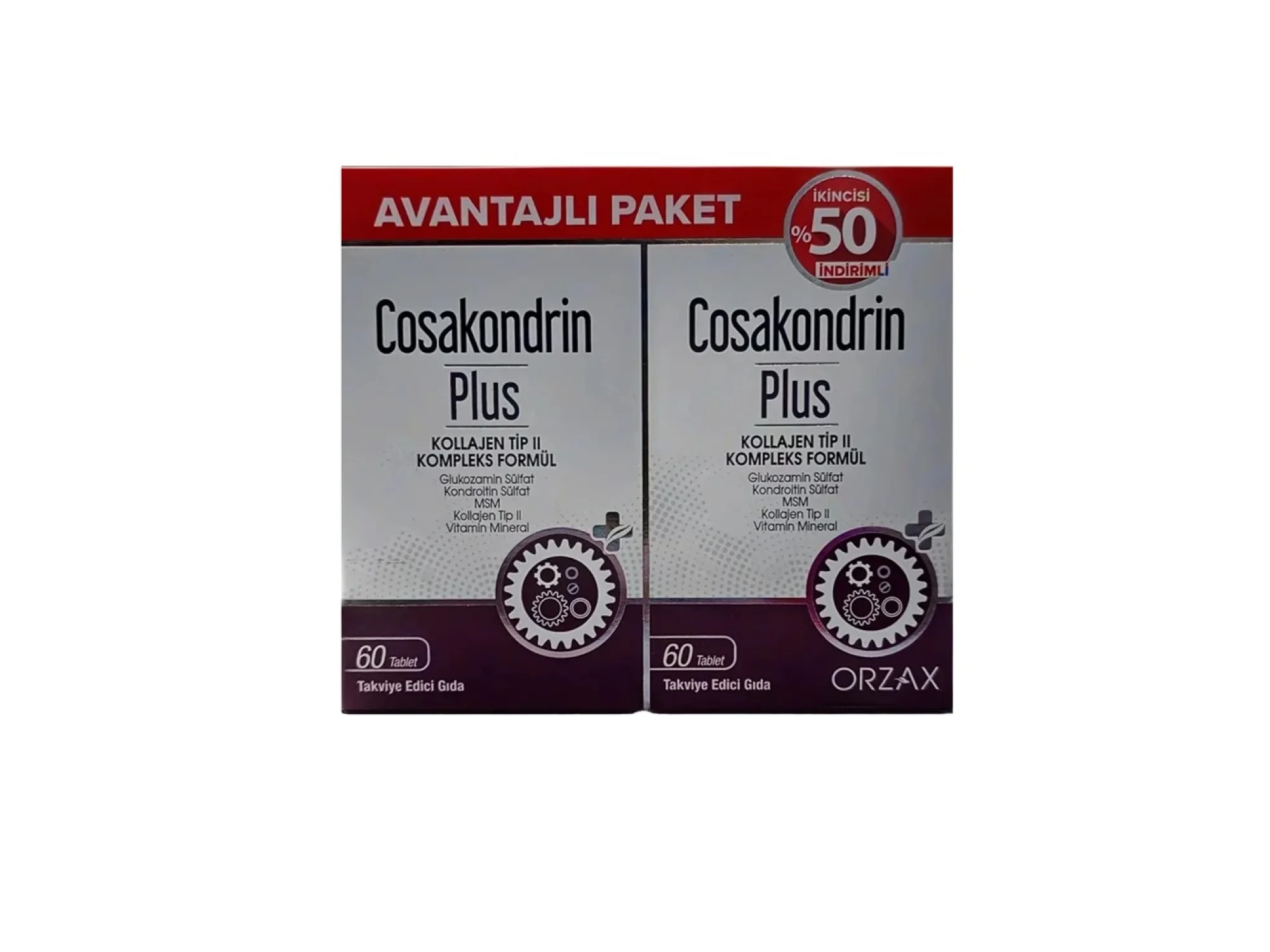 Cosakondrin Plus 60 Tablet - İkincisi %50 İndirimli