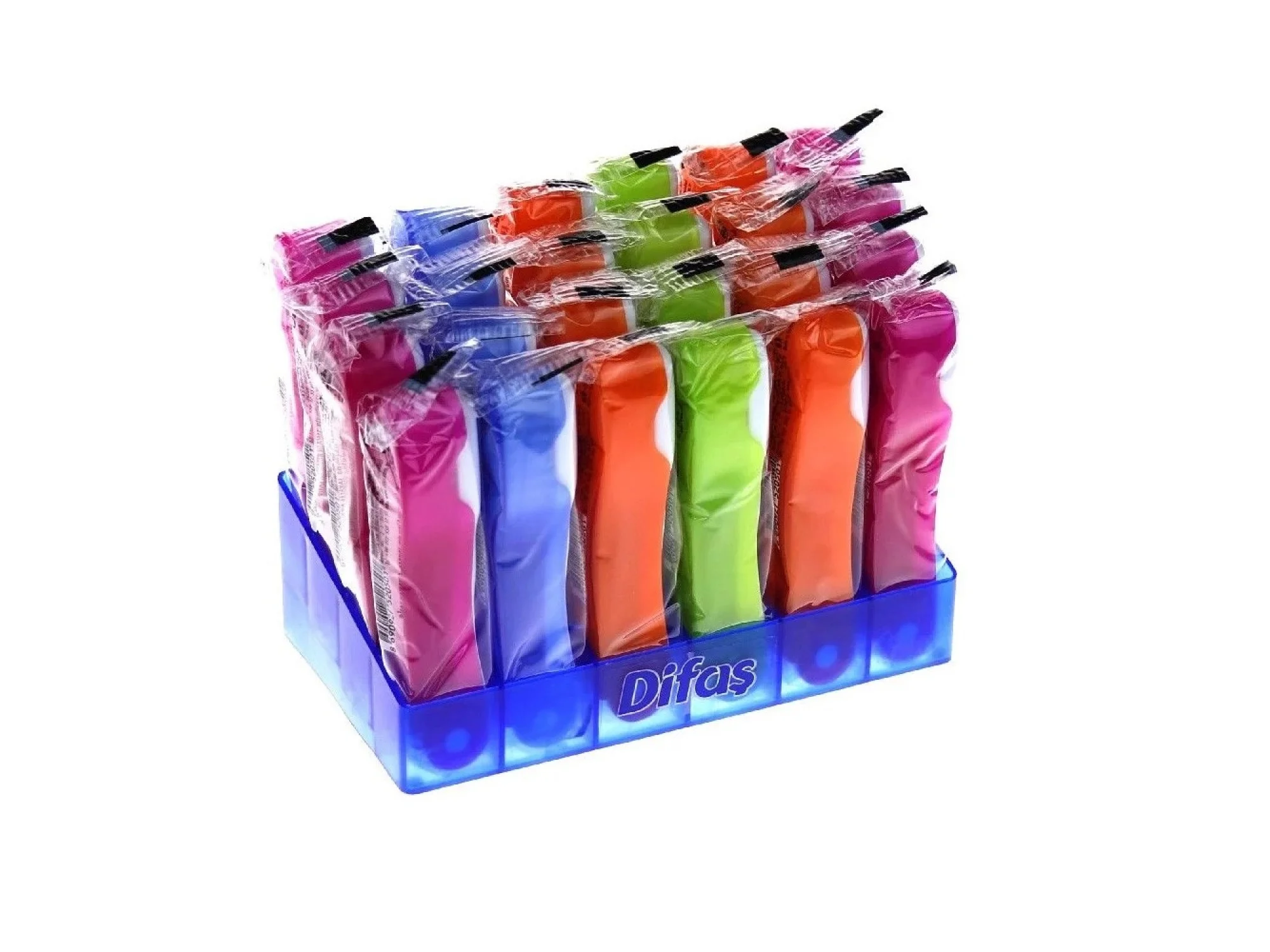 Difaş Katlanır Diş Fırçası Seyahat Tipi - 24lü Stant