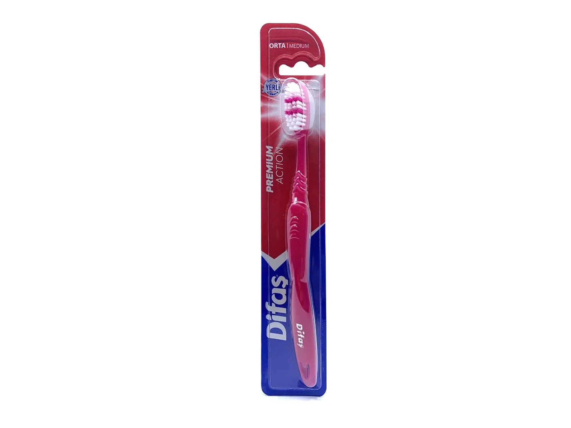 Difaş Premium Action Orta Sert Diş Fırçası