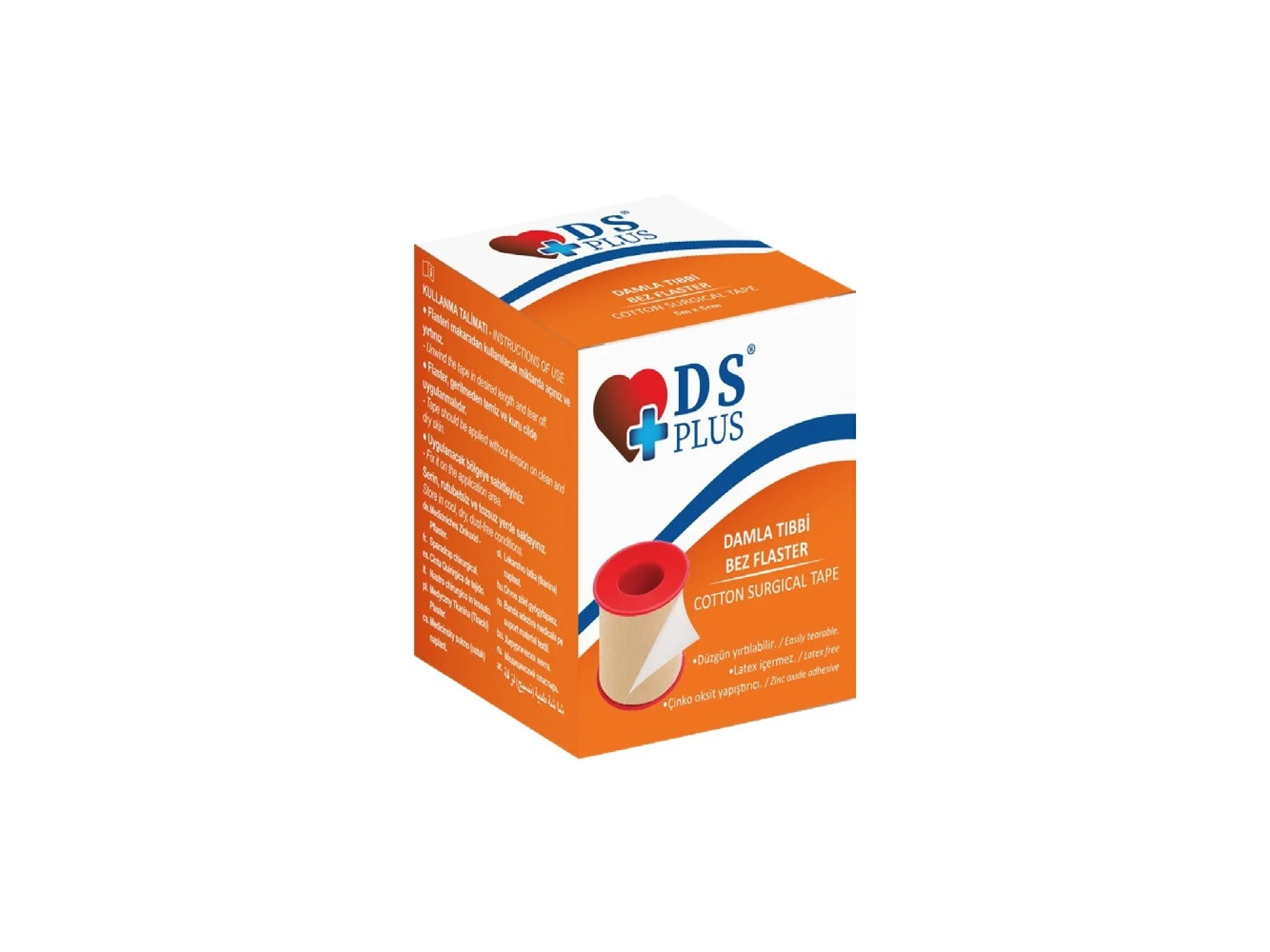 DS Plus Bez Flaster 5 m x 1,25 cm