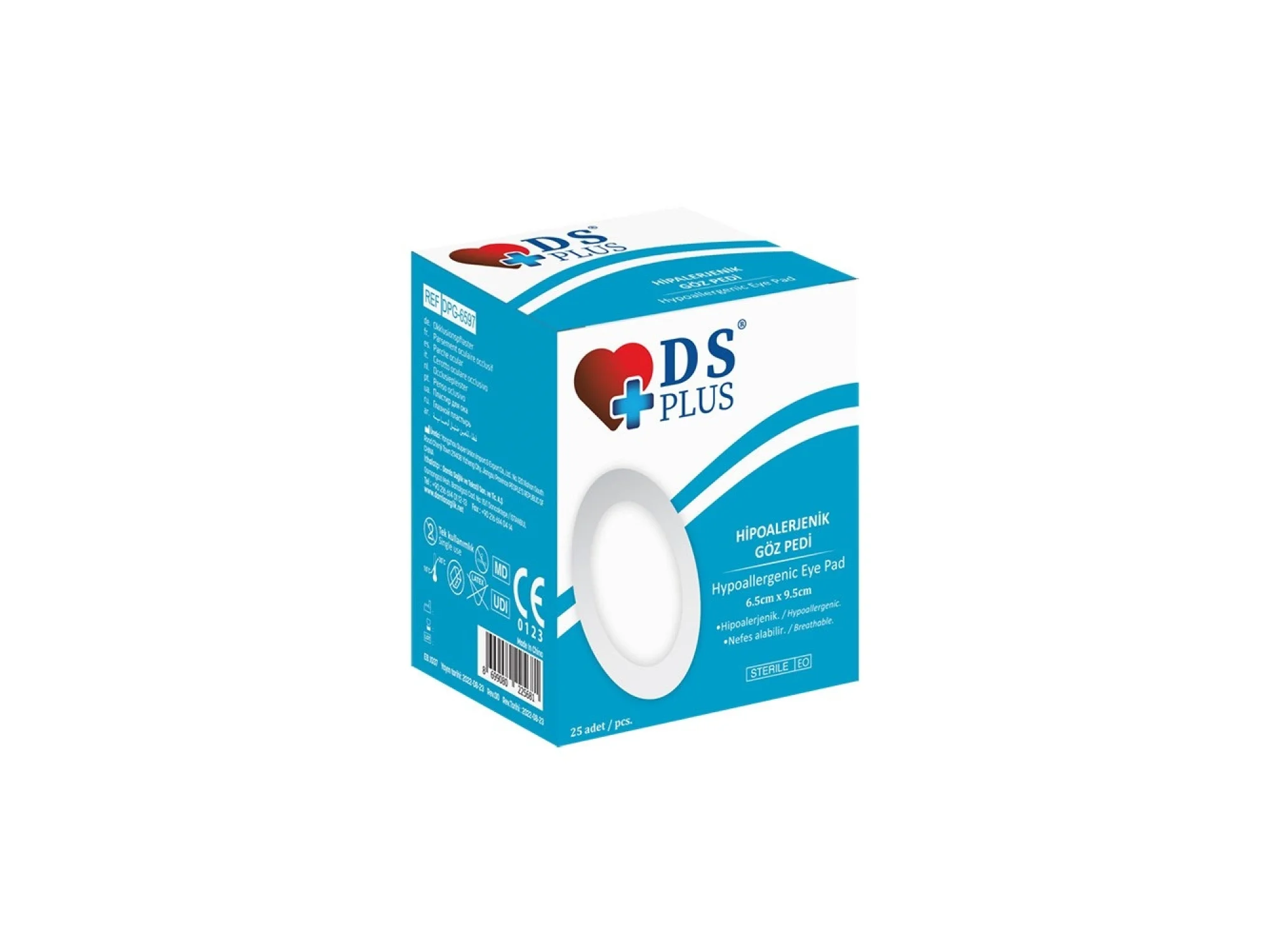 DS Plus Göz Pedi Yetişkin 25li