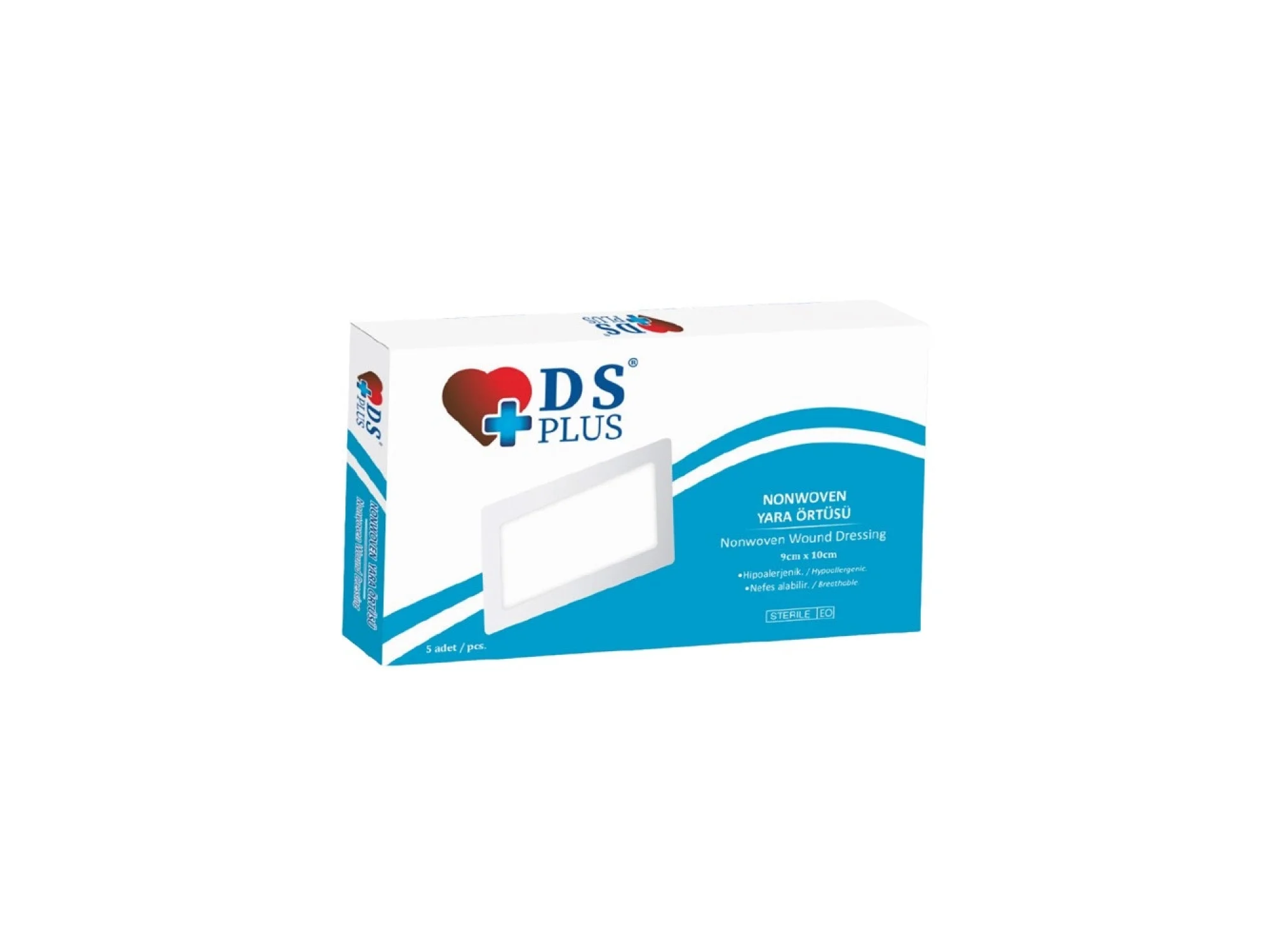 DS Plus Nonwoven Yara Örtüsü 9x10 cm 10lu