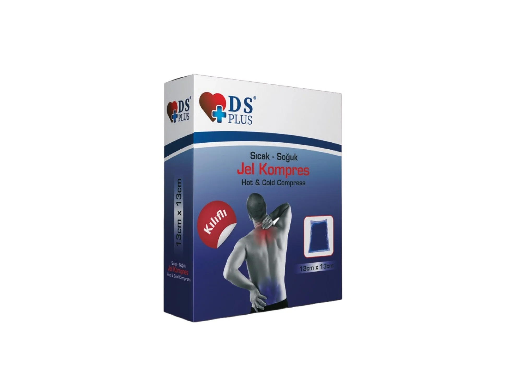 DS Plus Sıcak Soğuk Kompres Kılıflı 13x13 cm