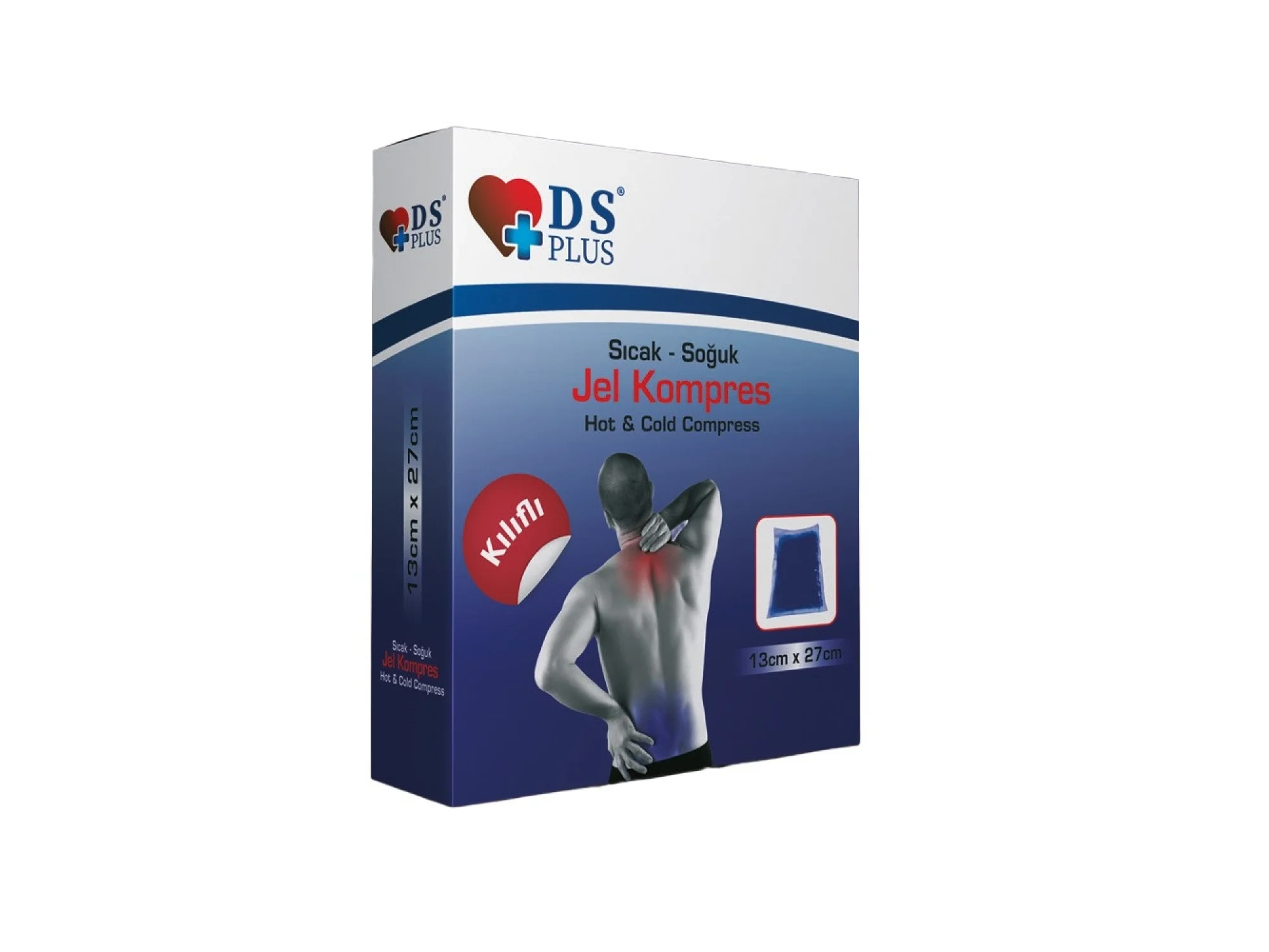 DS Plus Sıcak Soğuk Kompres Kılıflı 13x27 cm