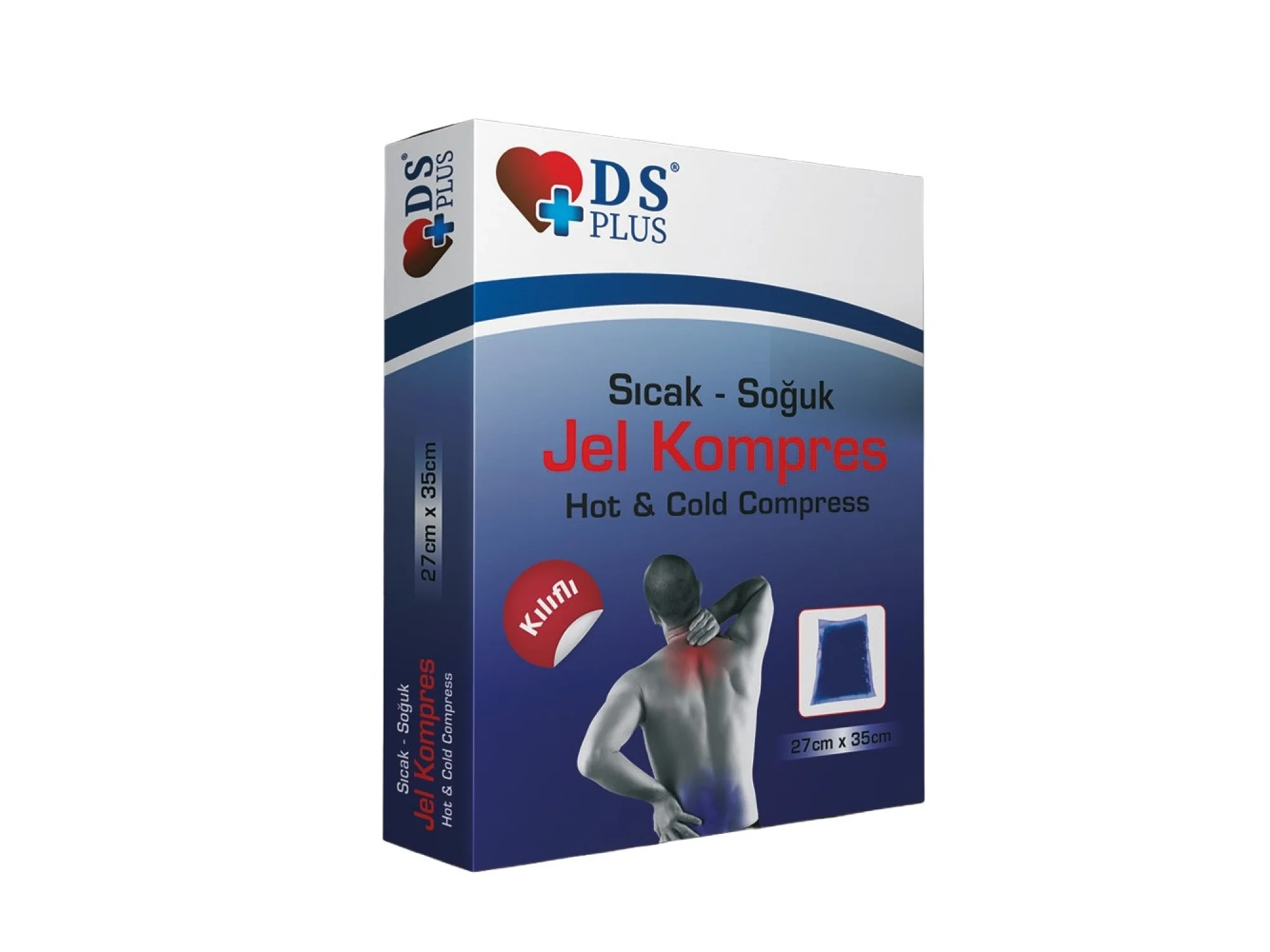 DS Plus Sıcak Soğuk Kompres Kılıflı 27x35 cm