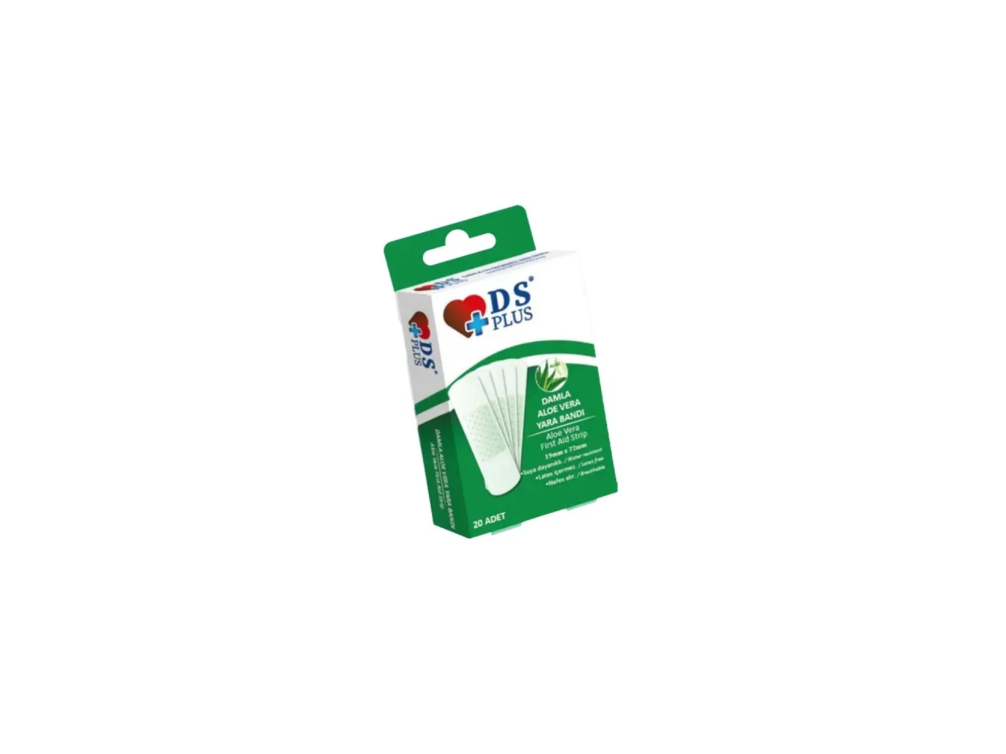DS Plus Yarabandı Aloe Vera 20li