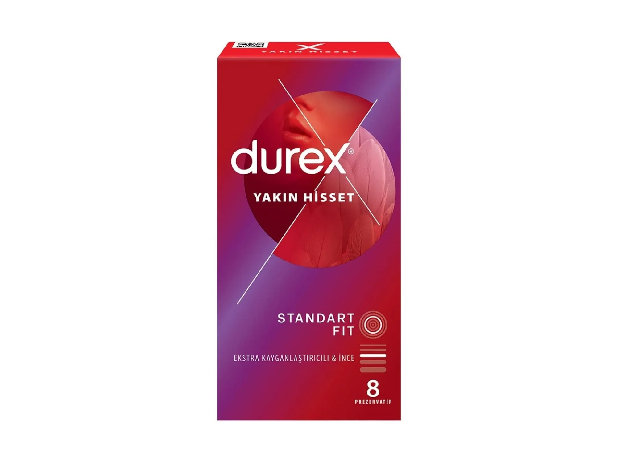 Durex Yakın Hisset Standart Fit 8li Prezervatif