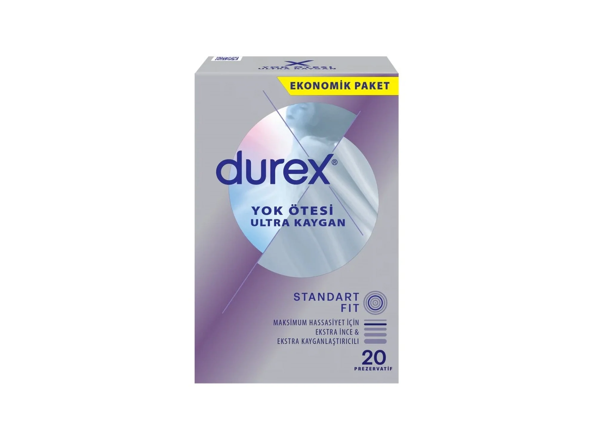 Durex Yok Ötesi Ultra Kaygan Prezervatif 20li