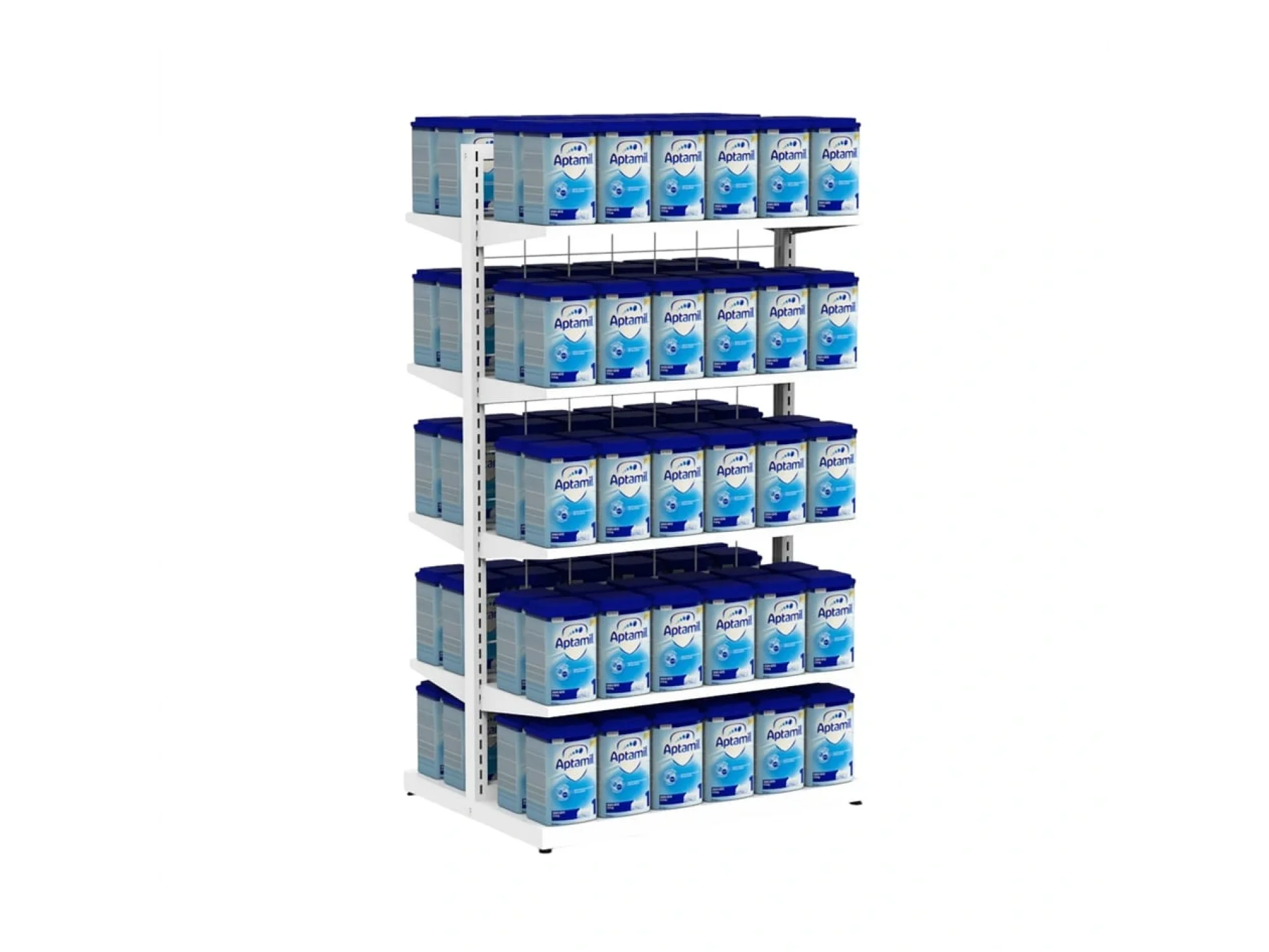 Eczane Çift Taraflı Metal Stand