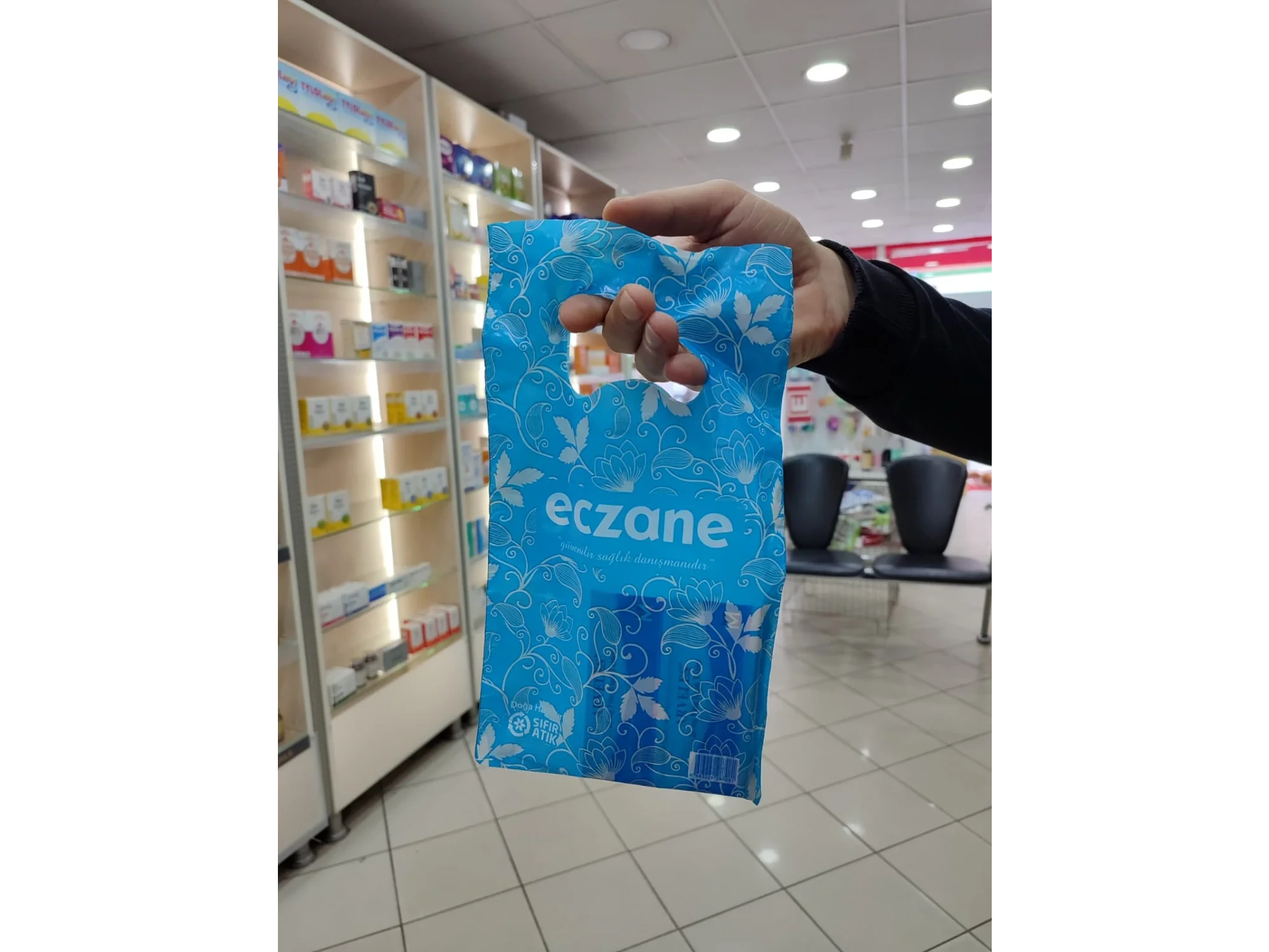 Eczane El Geçme Mini 16*28.5 cm 5000 Adet