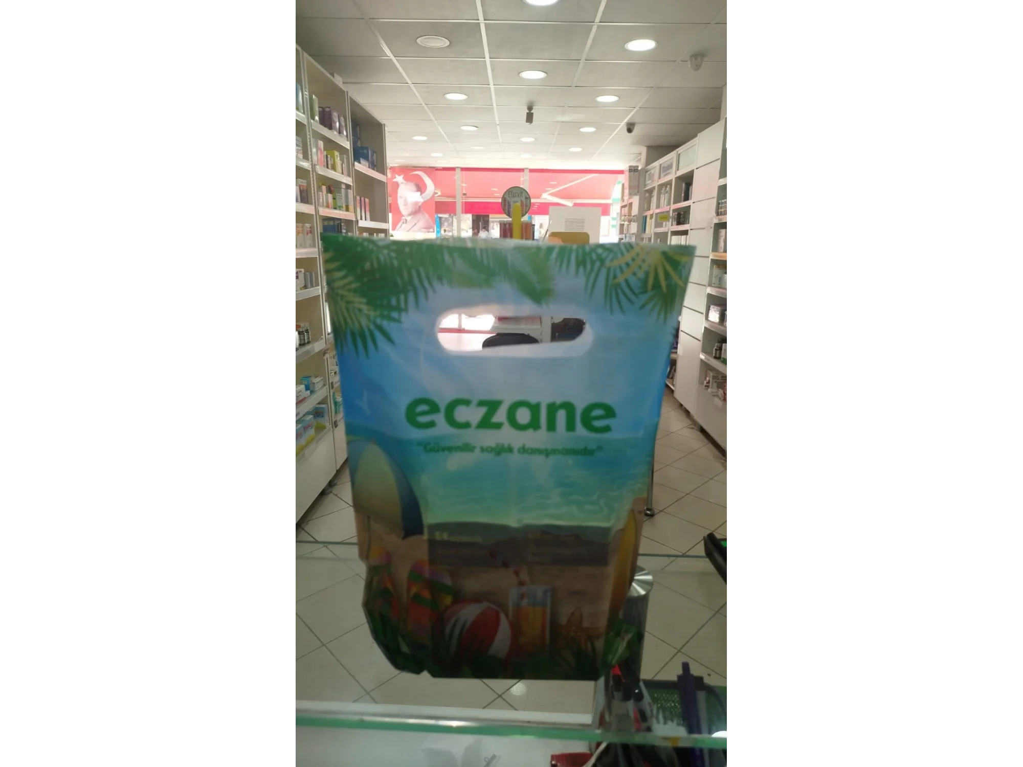 Eczane Poşeti El Geçme Orta Eko 22*32 cm - 3000 Adet