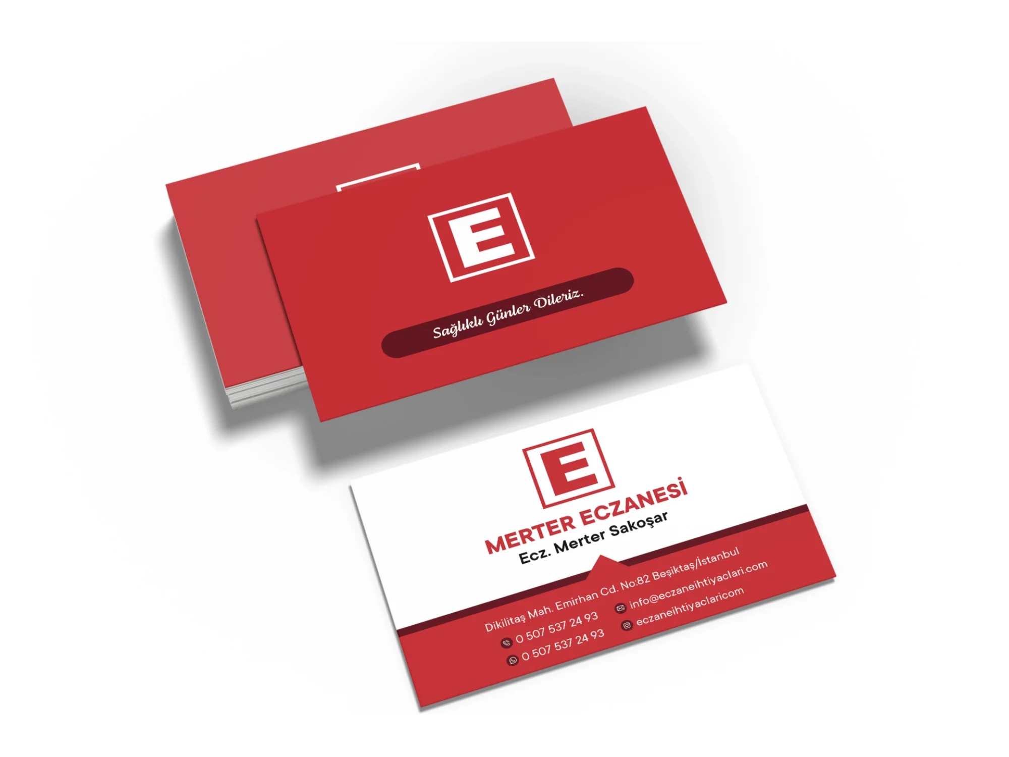 Eczane Kartvizit No:101 1000 Adet