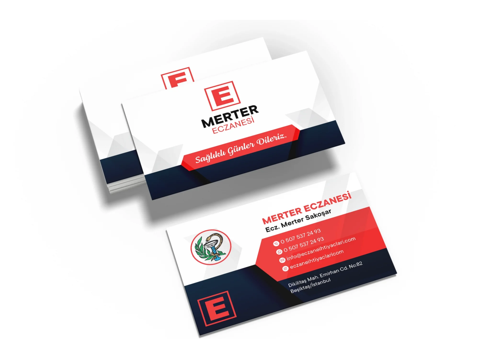 Eczane Kartvizit No:108 1000 Adet