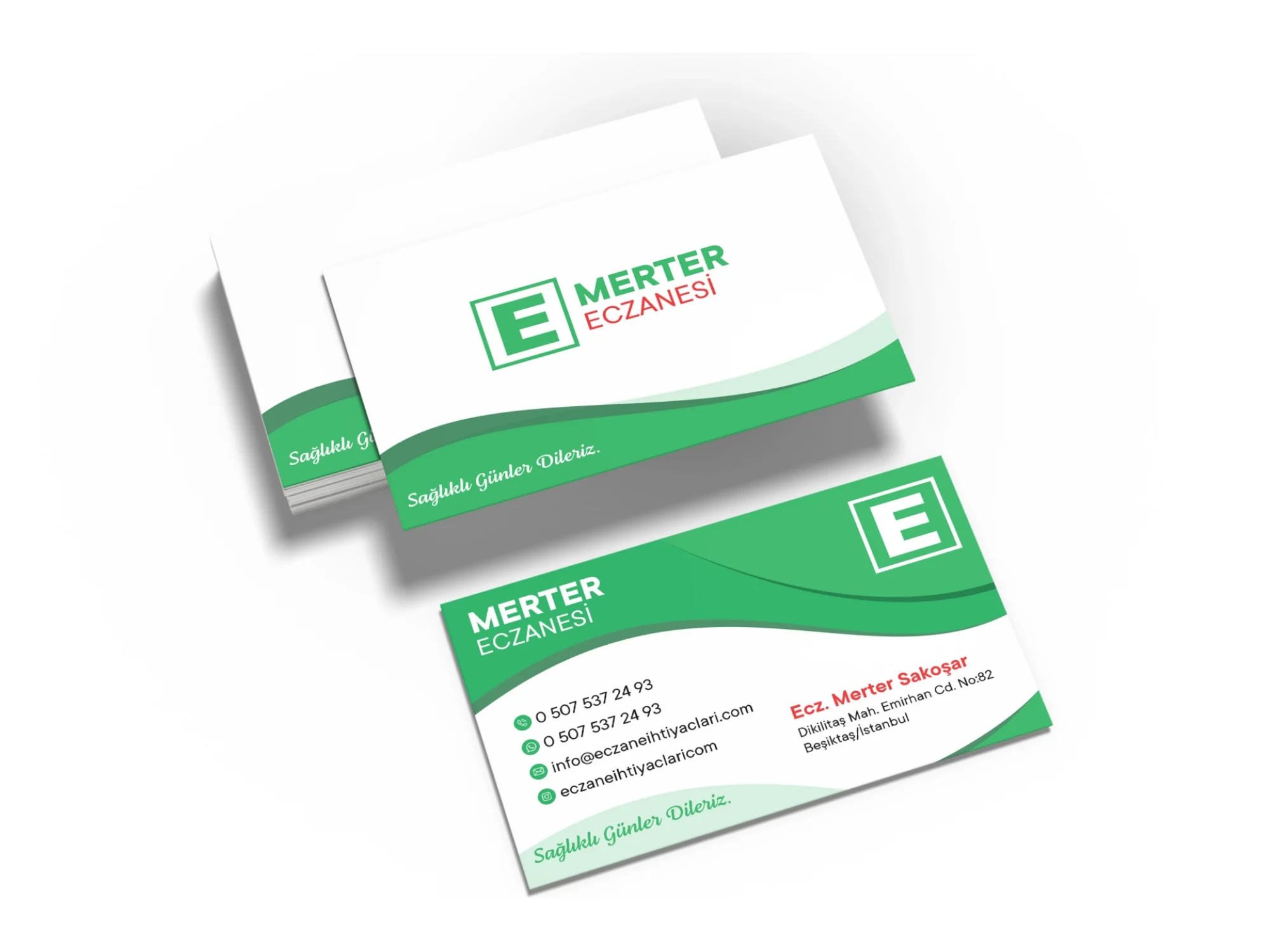 Eczane Kartvizit No:112 1000 Adet
