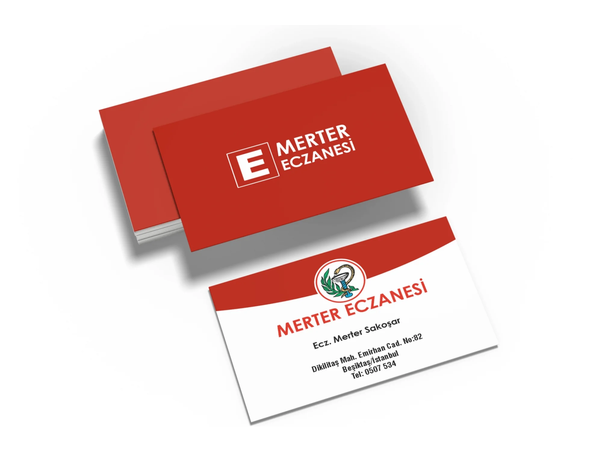 Eczane Kartvizit No:68 1000 Adet