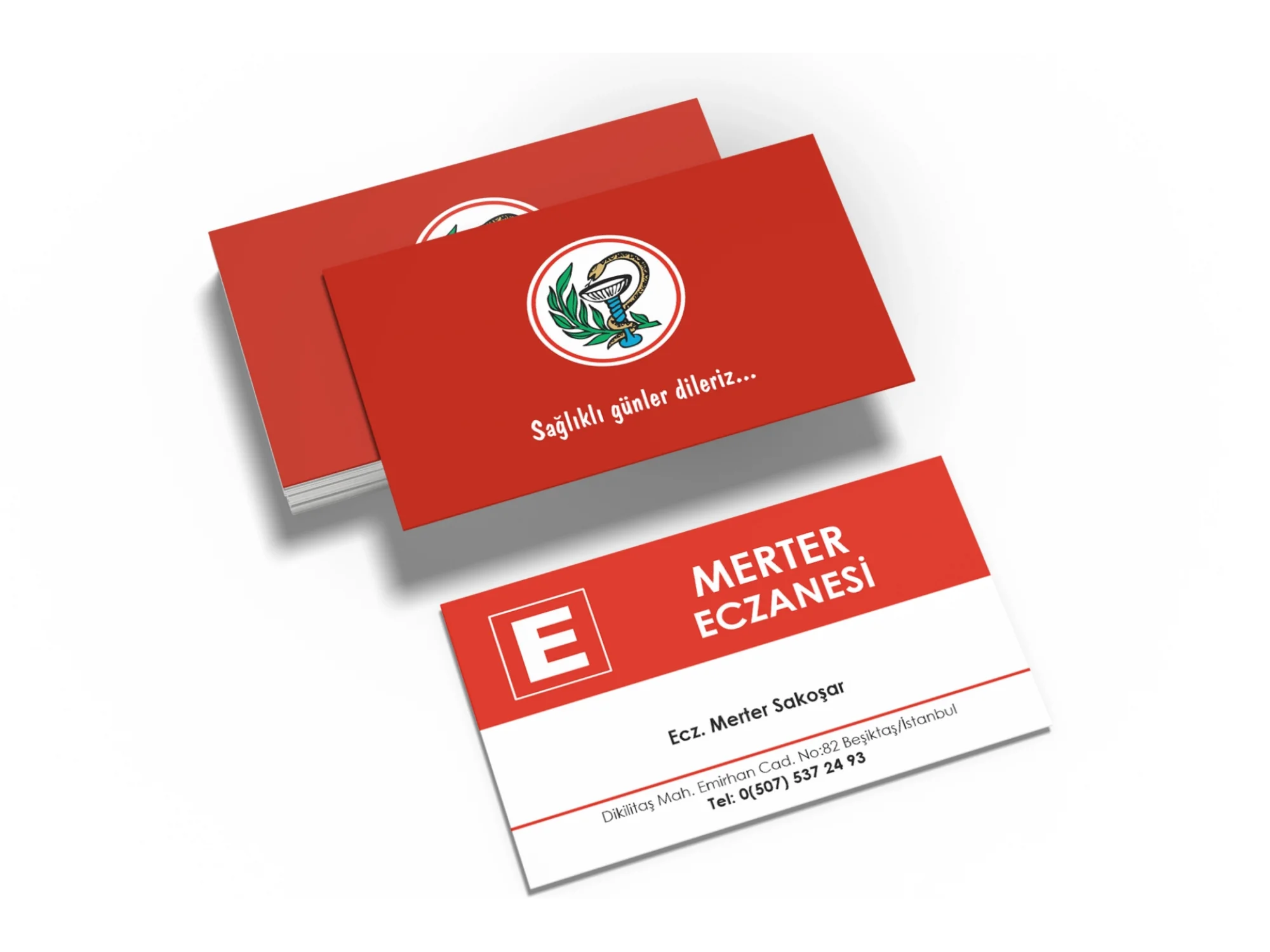 Eczane Kartvizit No:70 1000 Adet