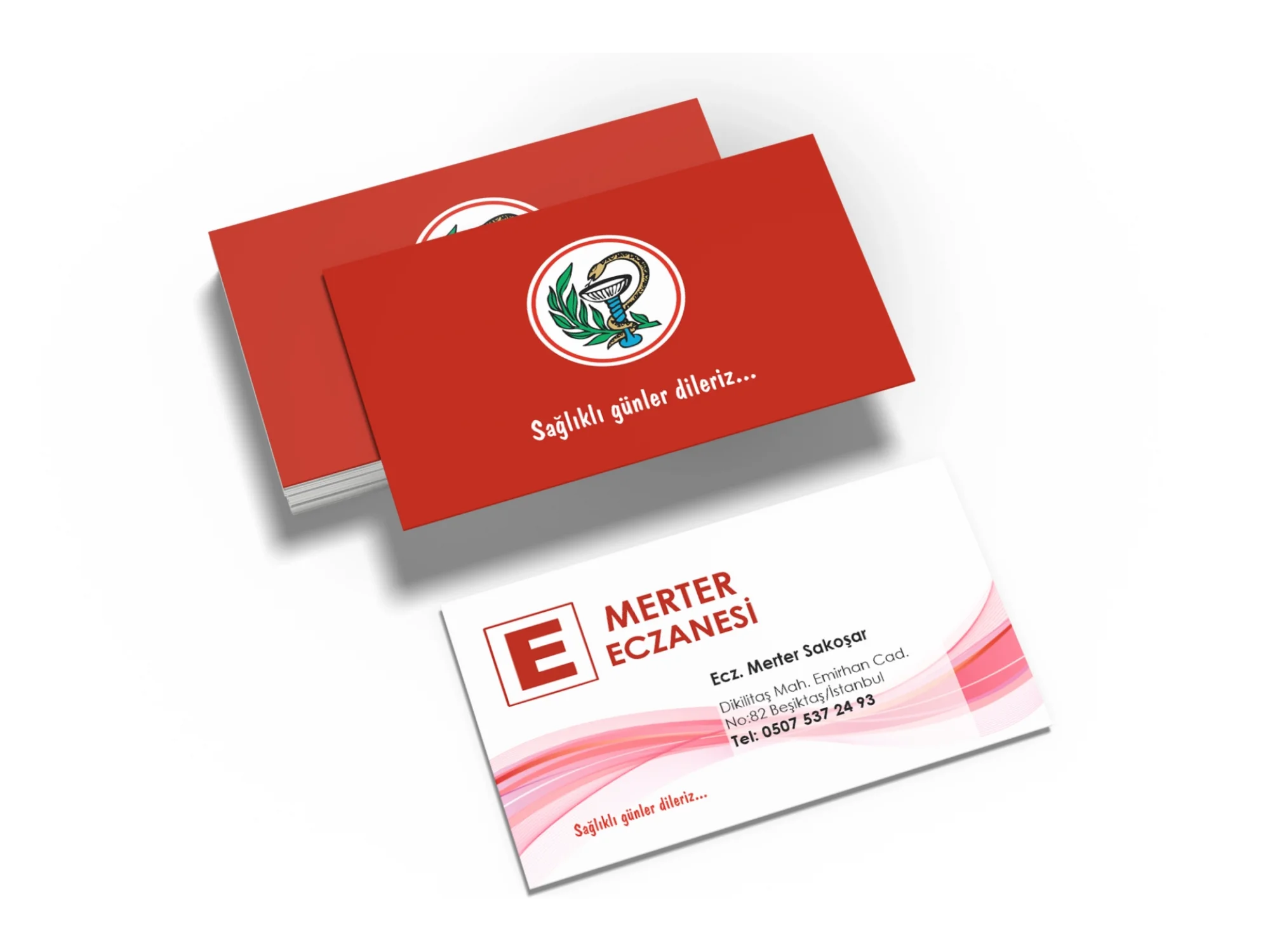 Eczane Kartvizit No:72 1000 Adet