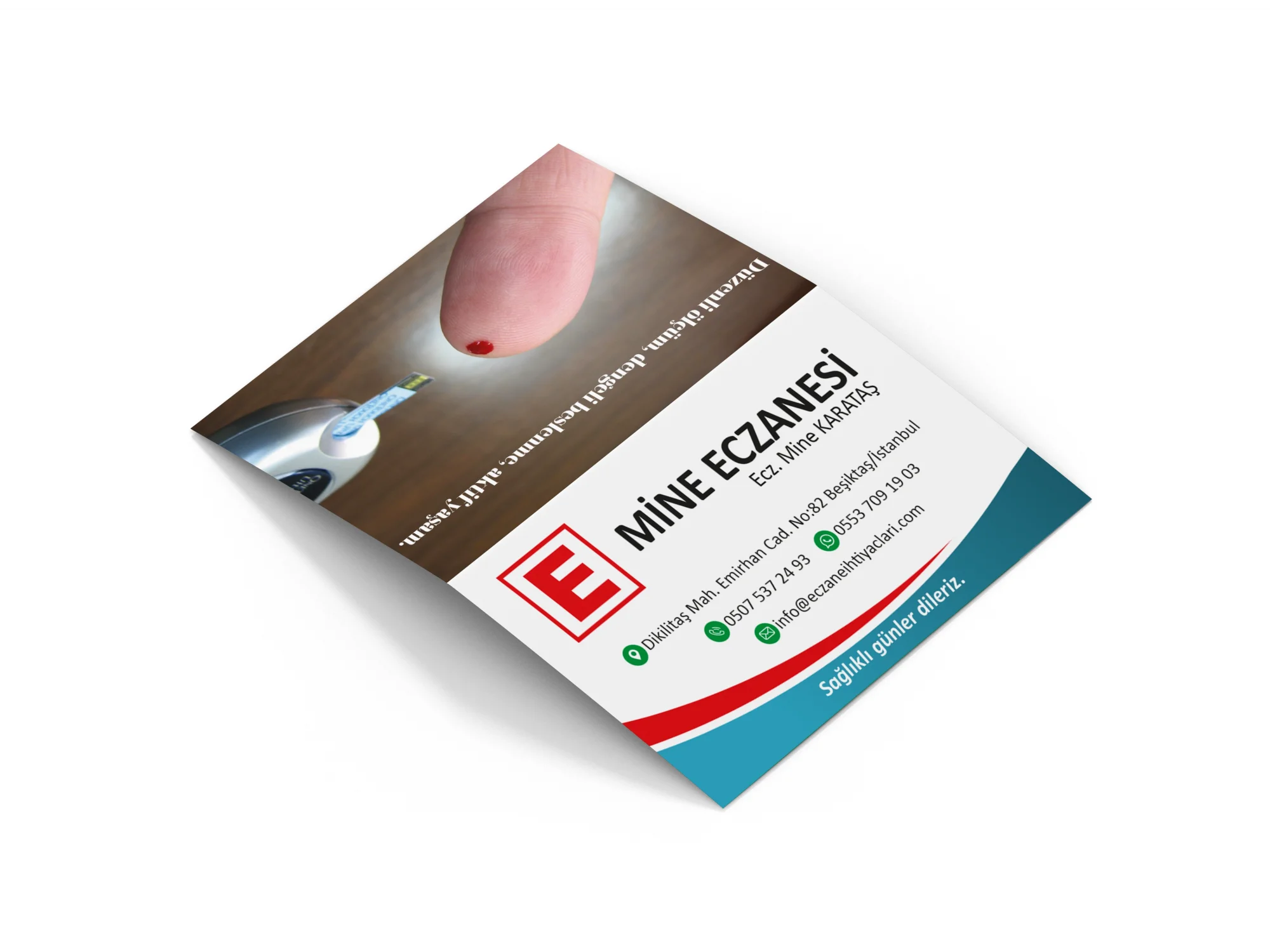 Eczane Kartvizit No:77 1000 Adet