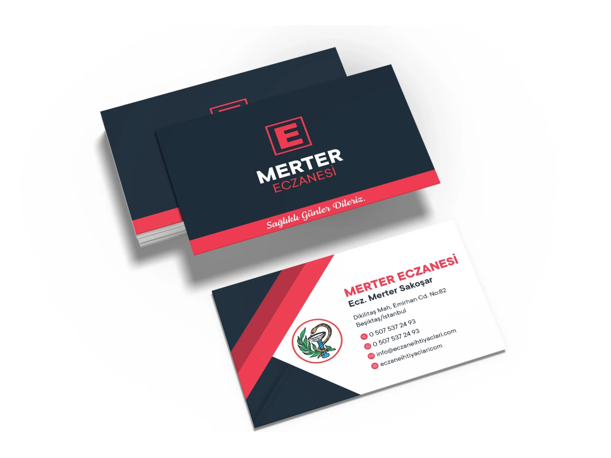 Eczane Kartvizit No:86 1000 Adet