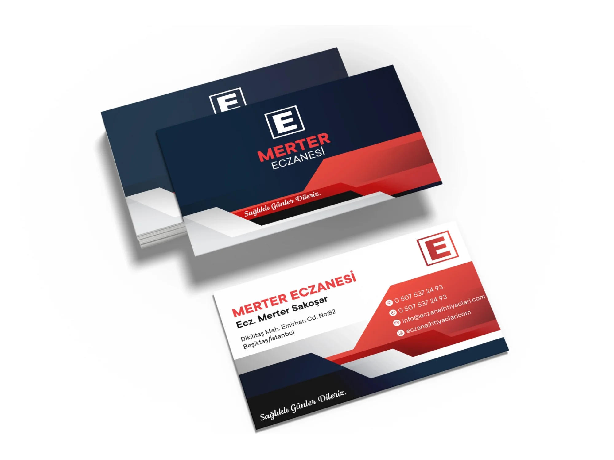 Eczane Kartvizit No:87 1000 Adet