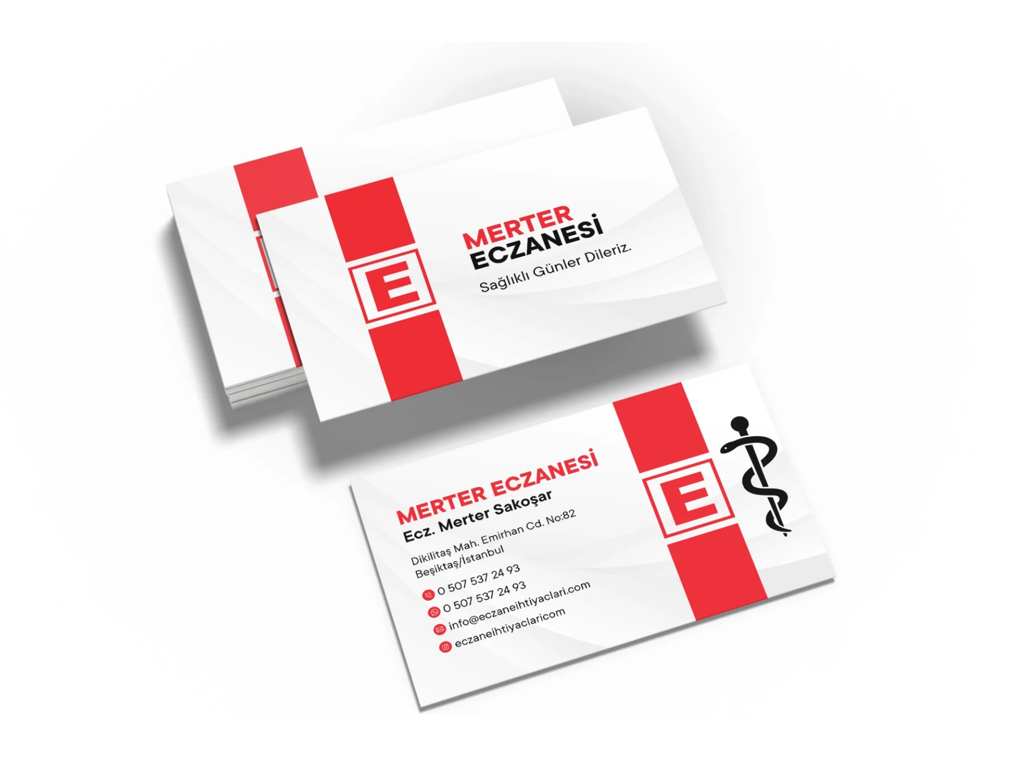 Eczane Kartvizit No:89 1000 Adet