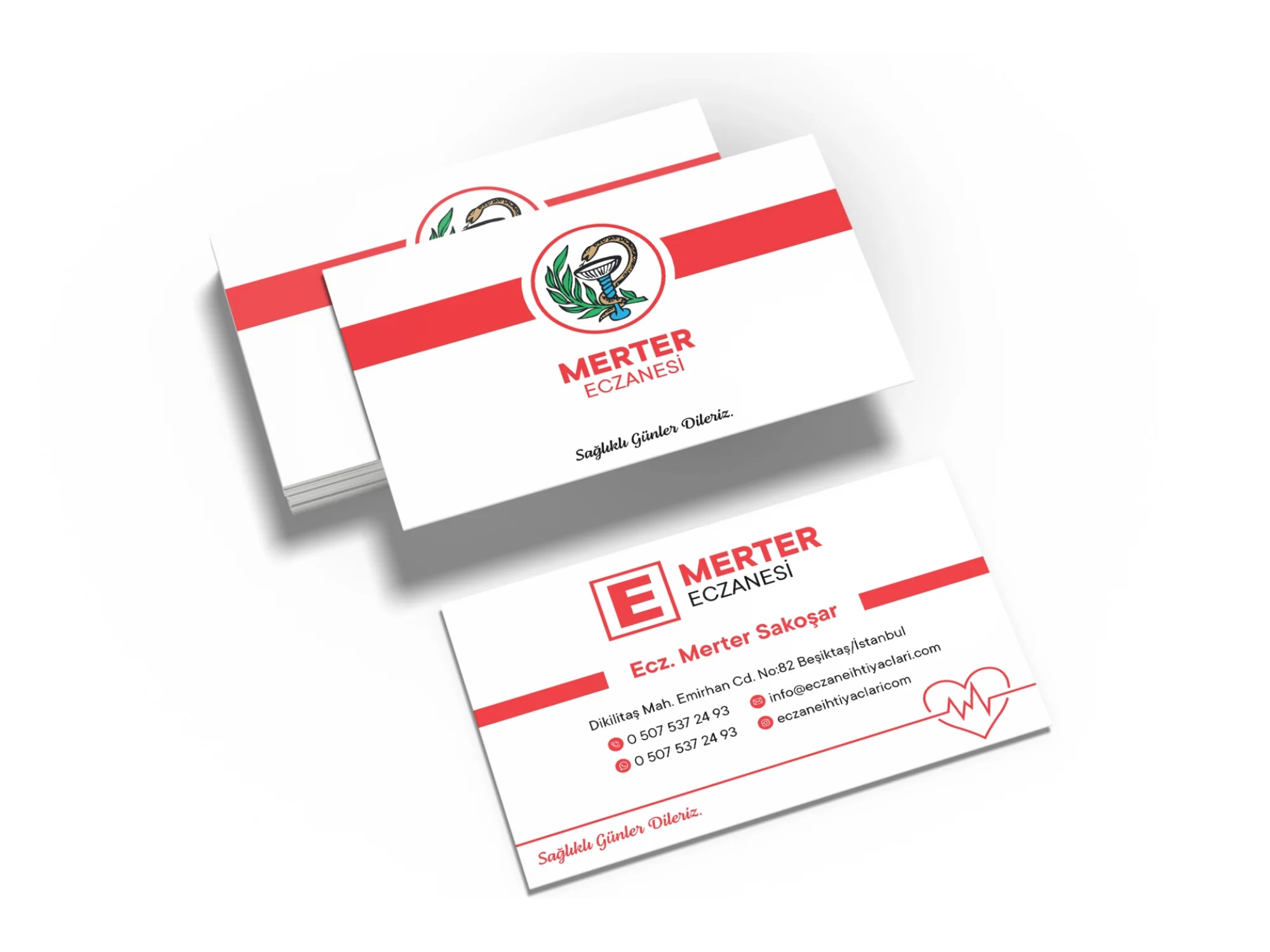 Eczane Kartvizit No:90 1000 Adet