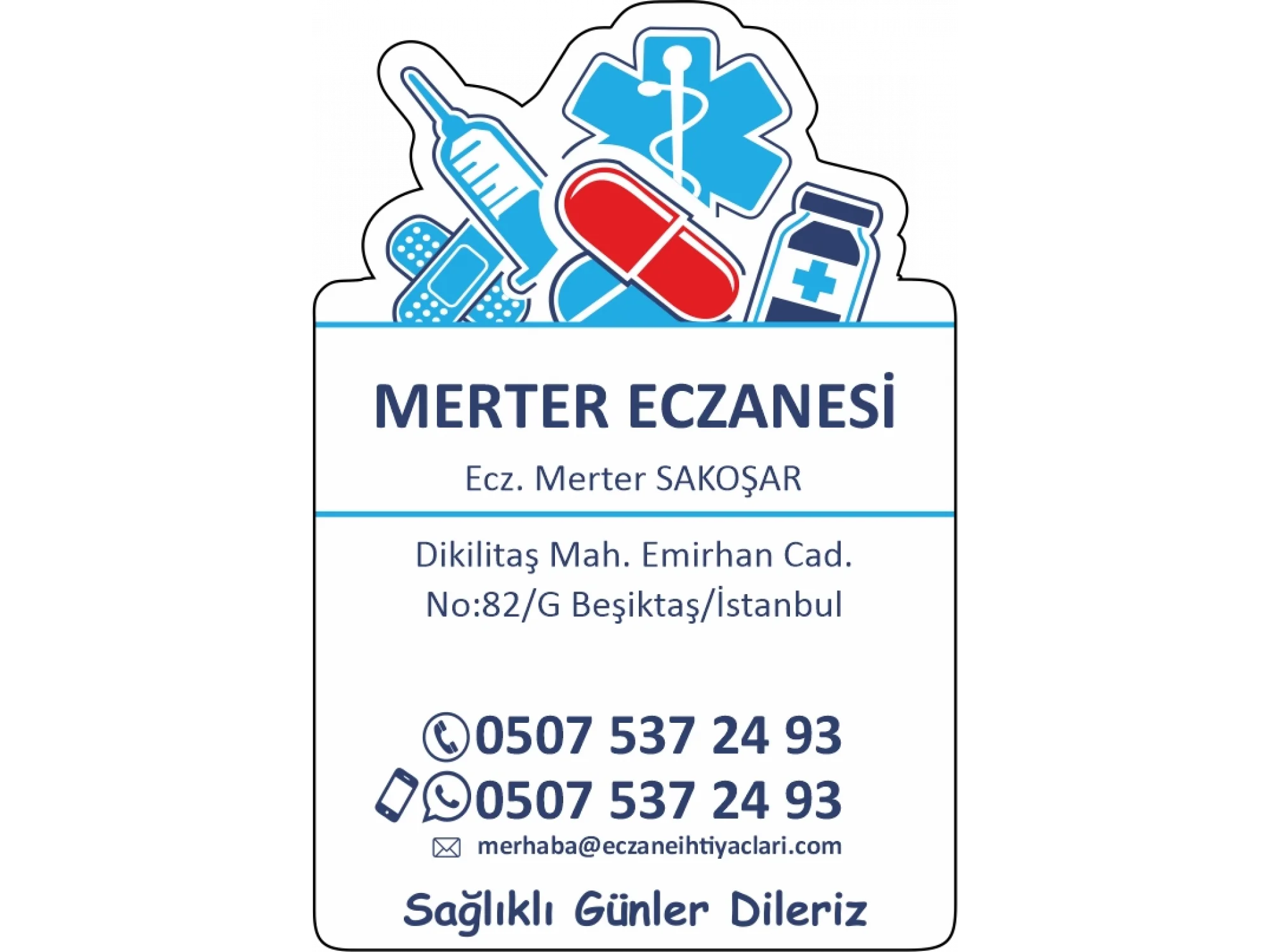 Eczane Magnet No:24 - 1000 Adet