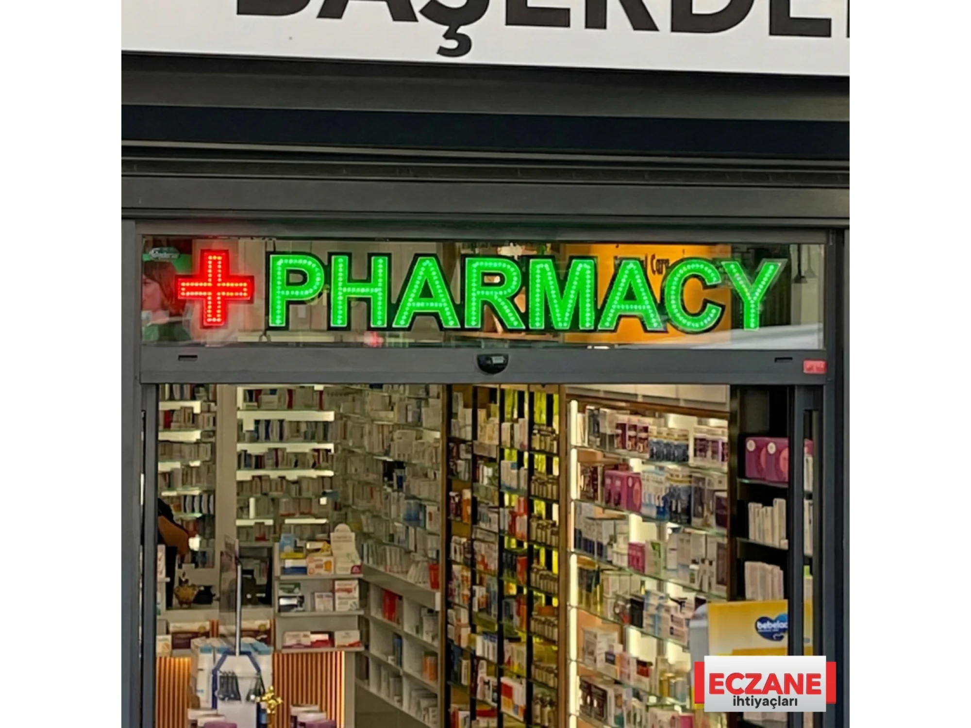 Eczane Pharmacy Led Tabela