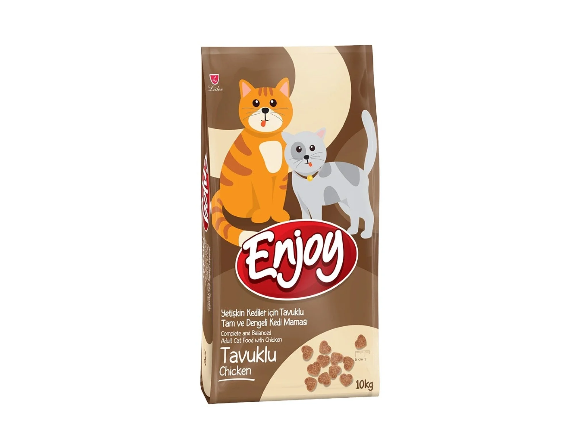 Enjoy Tavuklu Yetişkin Kedi Maması 10 kg