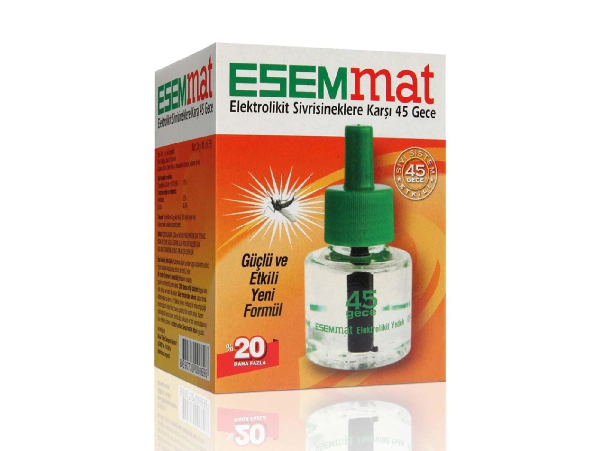 Esem Mat Elektrolikit Yedek 45 Gece