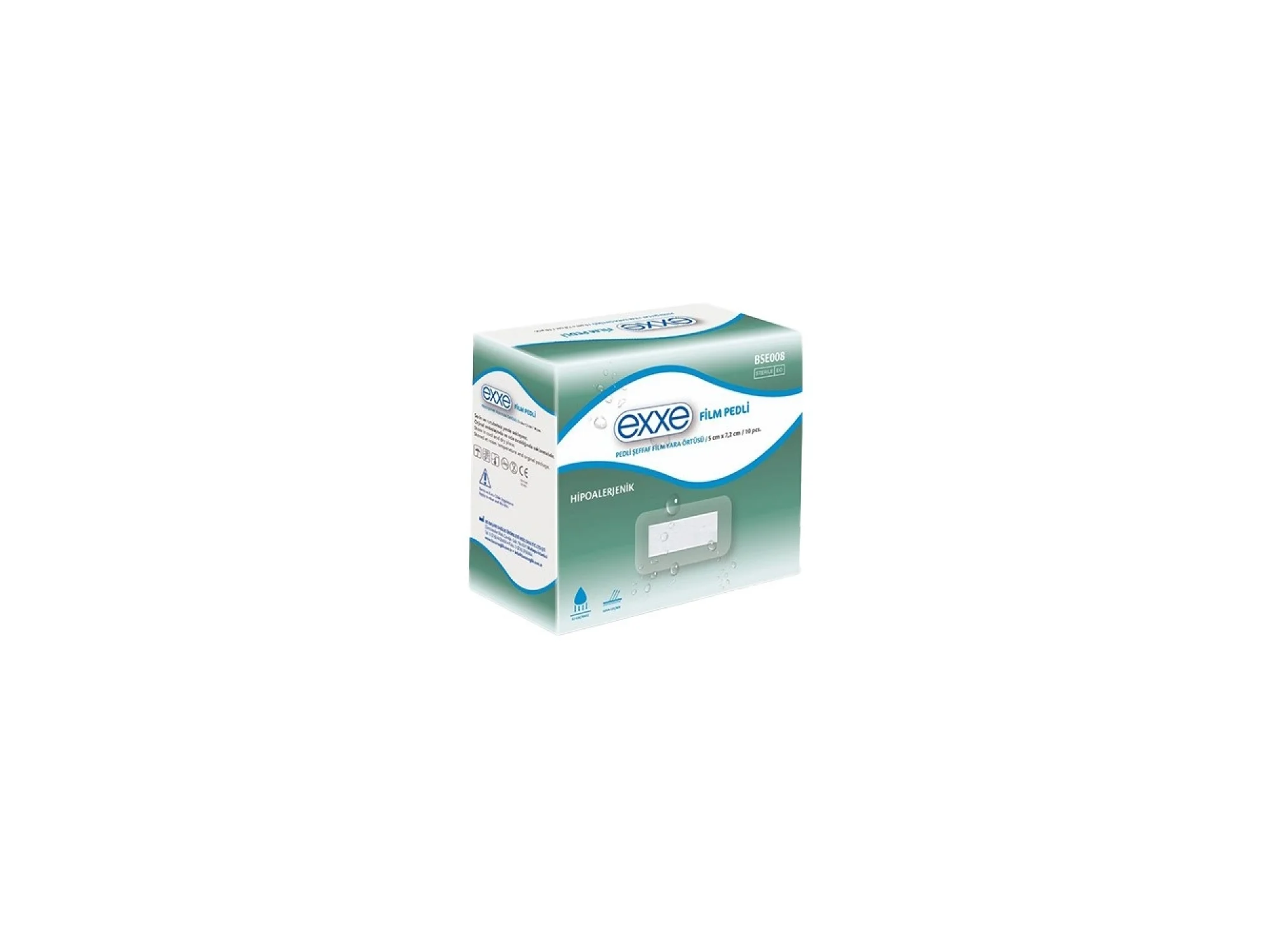 Exxe Film Pedli 10x10 cm - Tekli