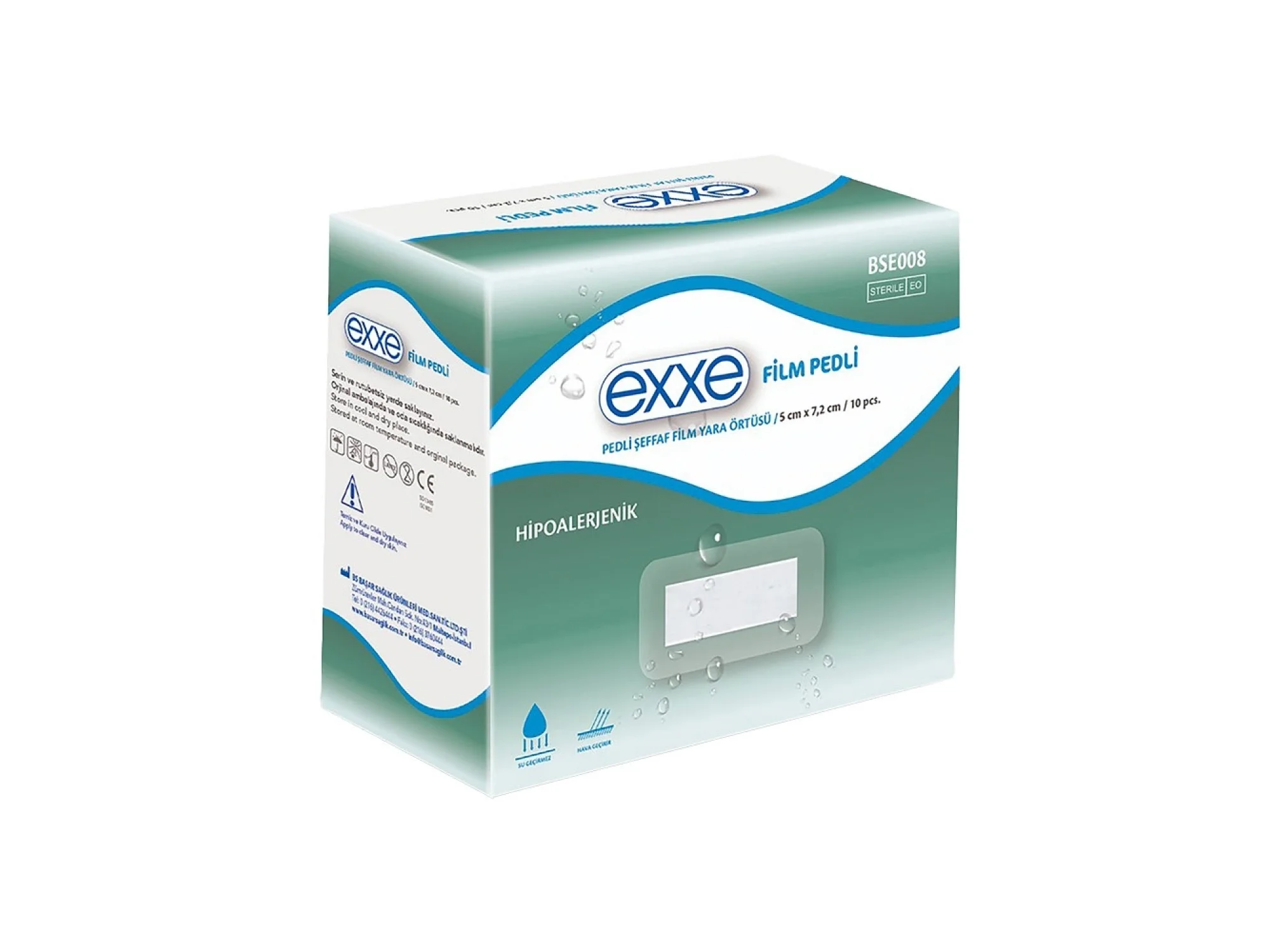 Exxe Film Pedli 5x7.2 cm 10lu