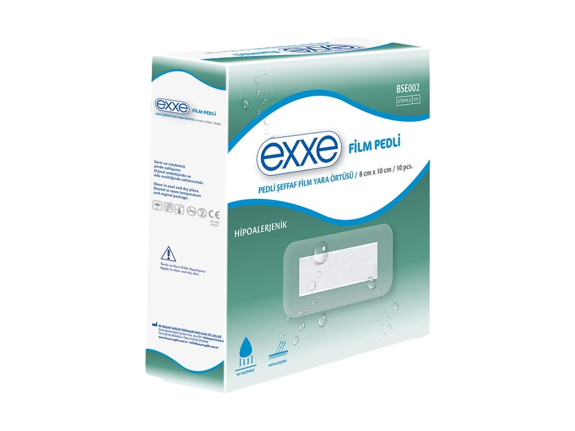 Exxe Film Pedli 8x10 cm 10lu