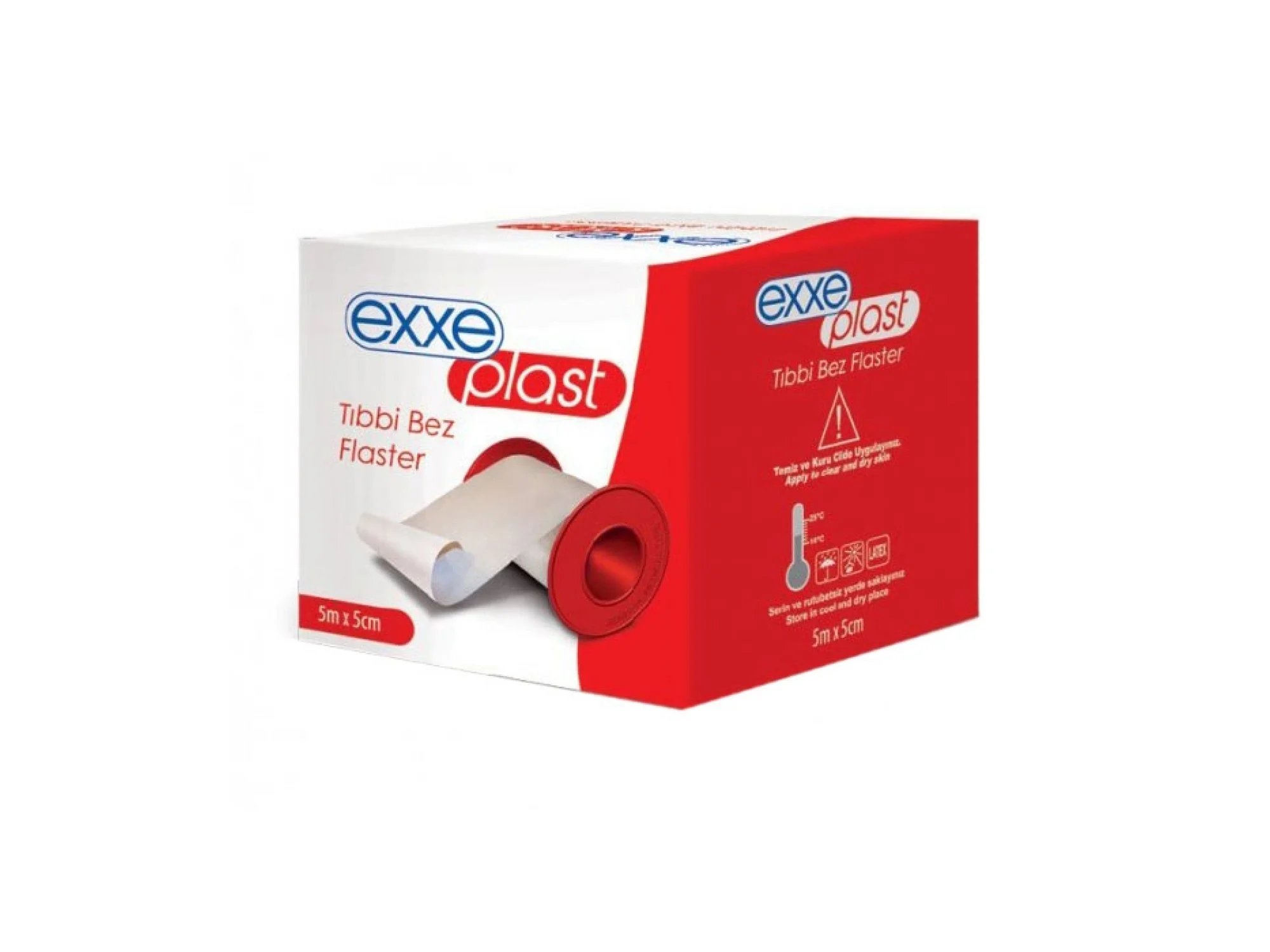 Exxe Plast Tıbbi Bez Flaster 5m x 5cm