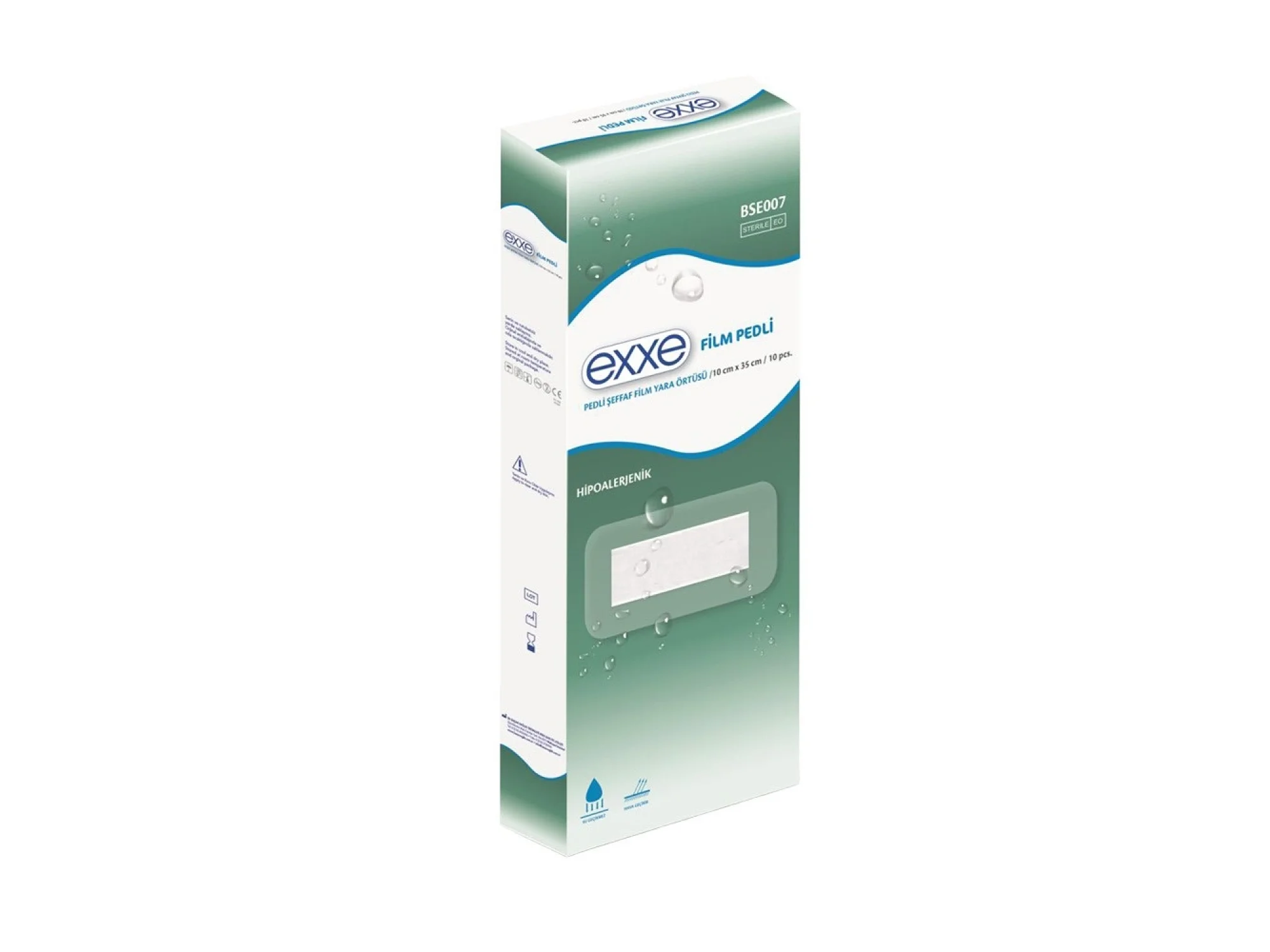 Exxe Şeffaf Film Yara Örtüsü 10x35 cm Tekli