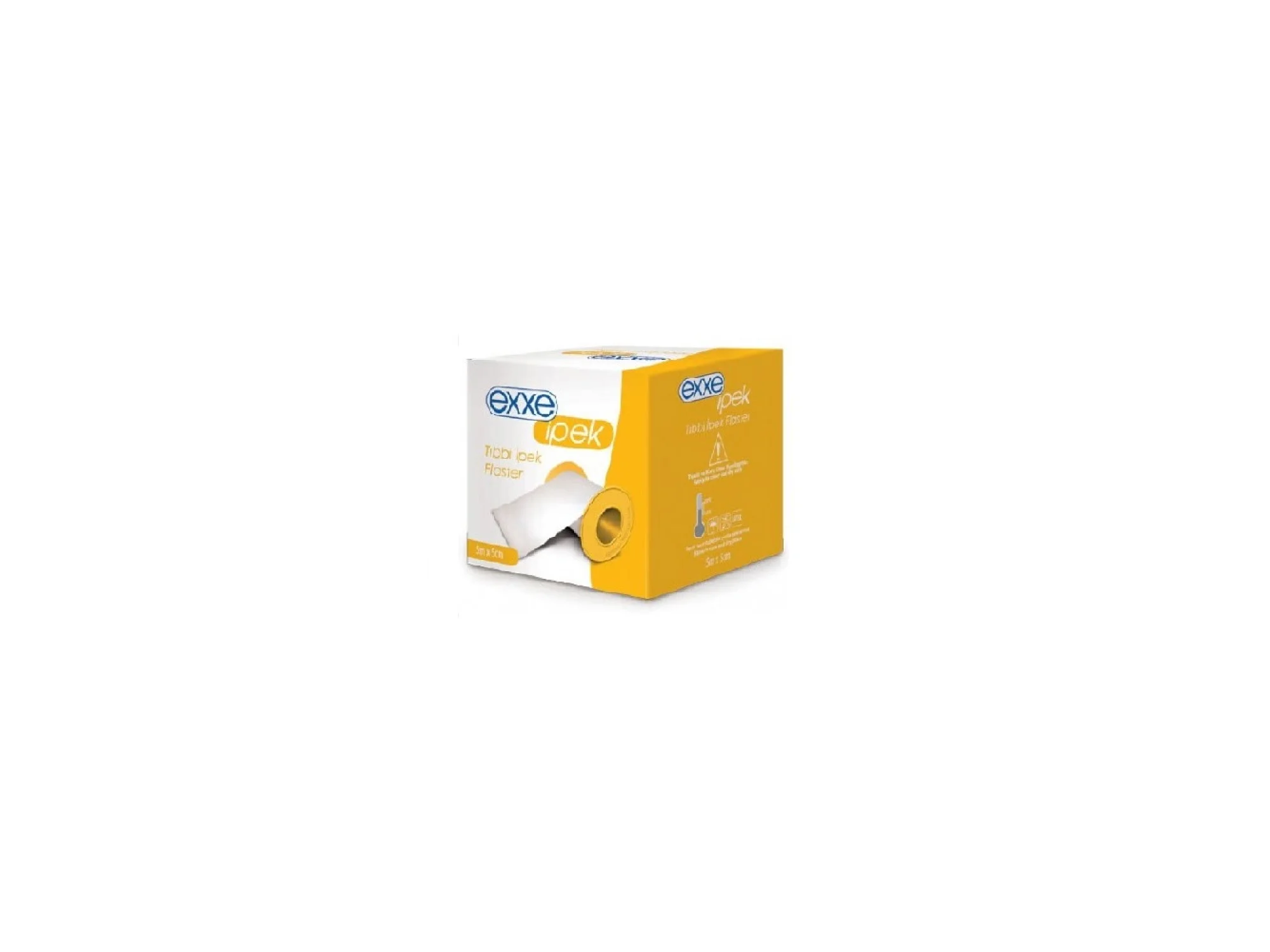 Exxe Tıbbi İpek Flaster 5 m x 5 cm