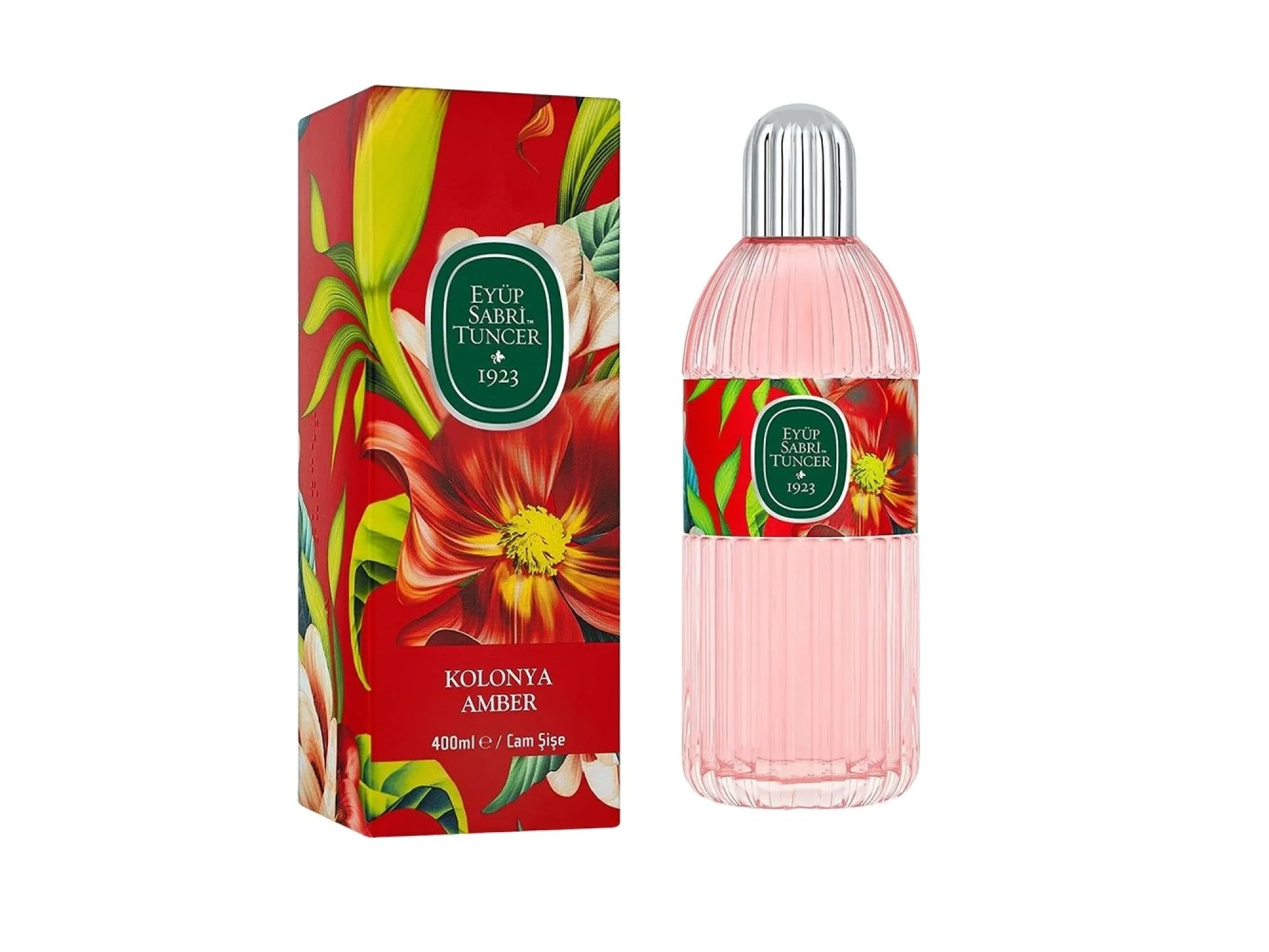 Eyüp Sabri Tuncer Amber Kolonyası Cam Şişe 400ml