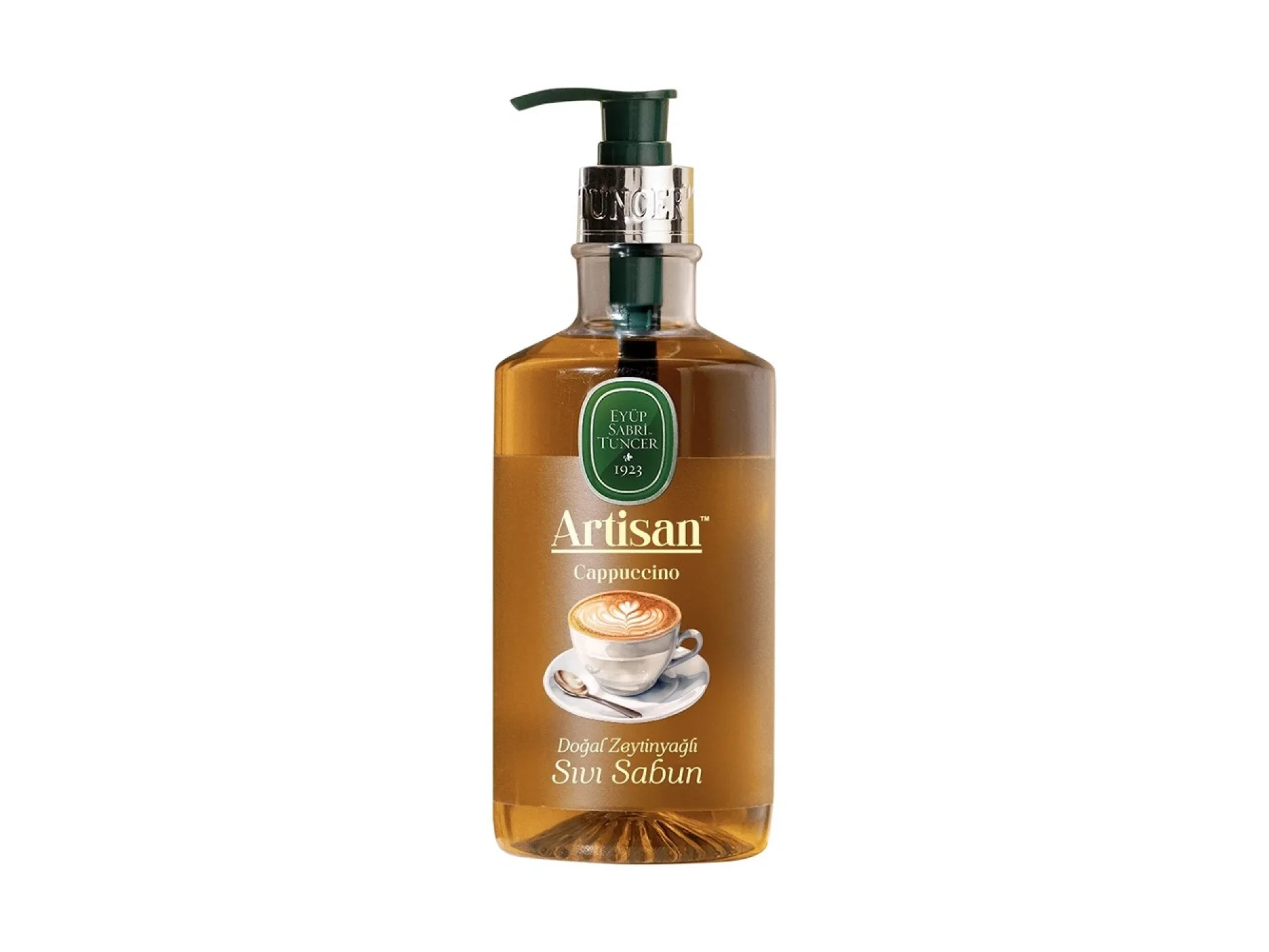 Eyüp Sabri Tuncer Artisan Doğal Zeytinyağlı Sıvı Sabun Cappucino 600 ml
